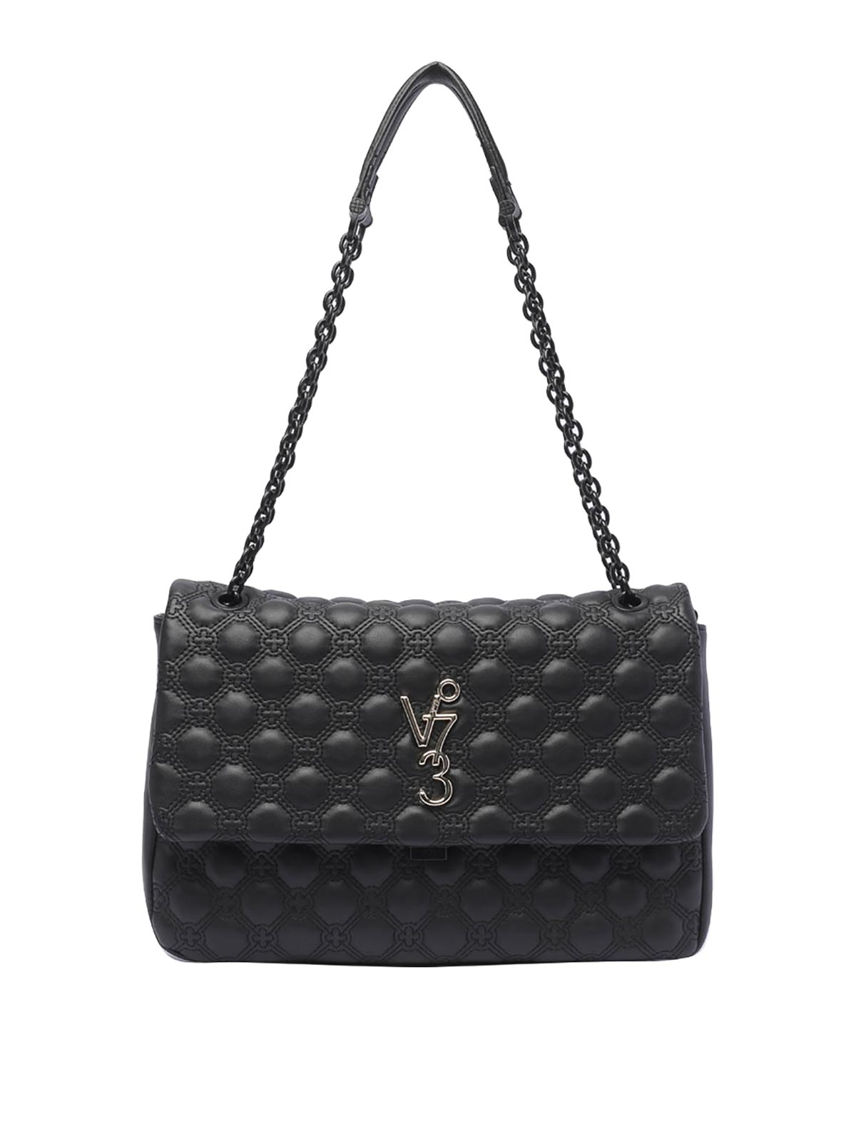 Shop V73 Marzia Shoulder Bag In Black