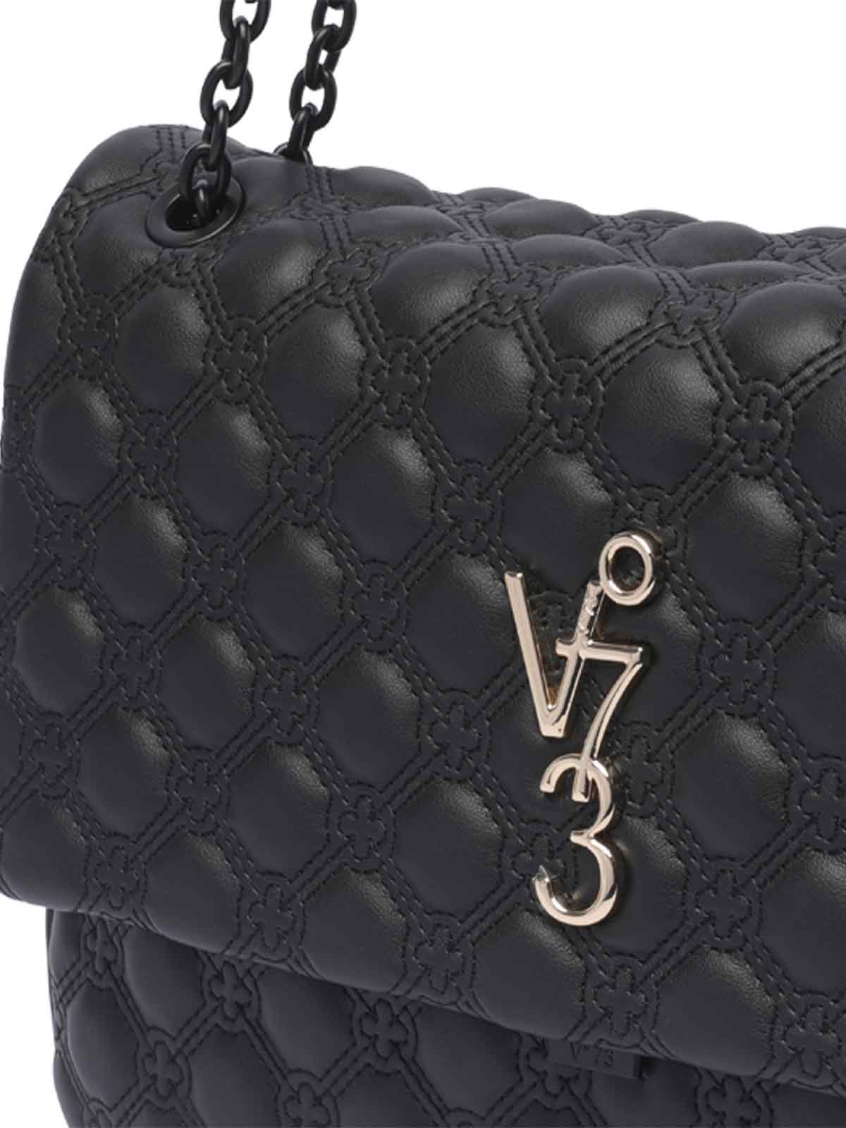 Shop V73 Marzia Shoulder Bag In Black