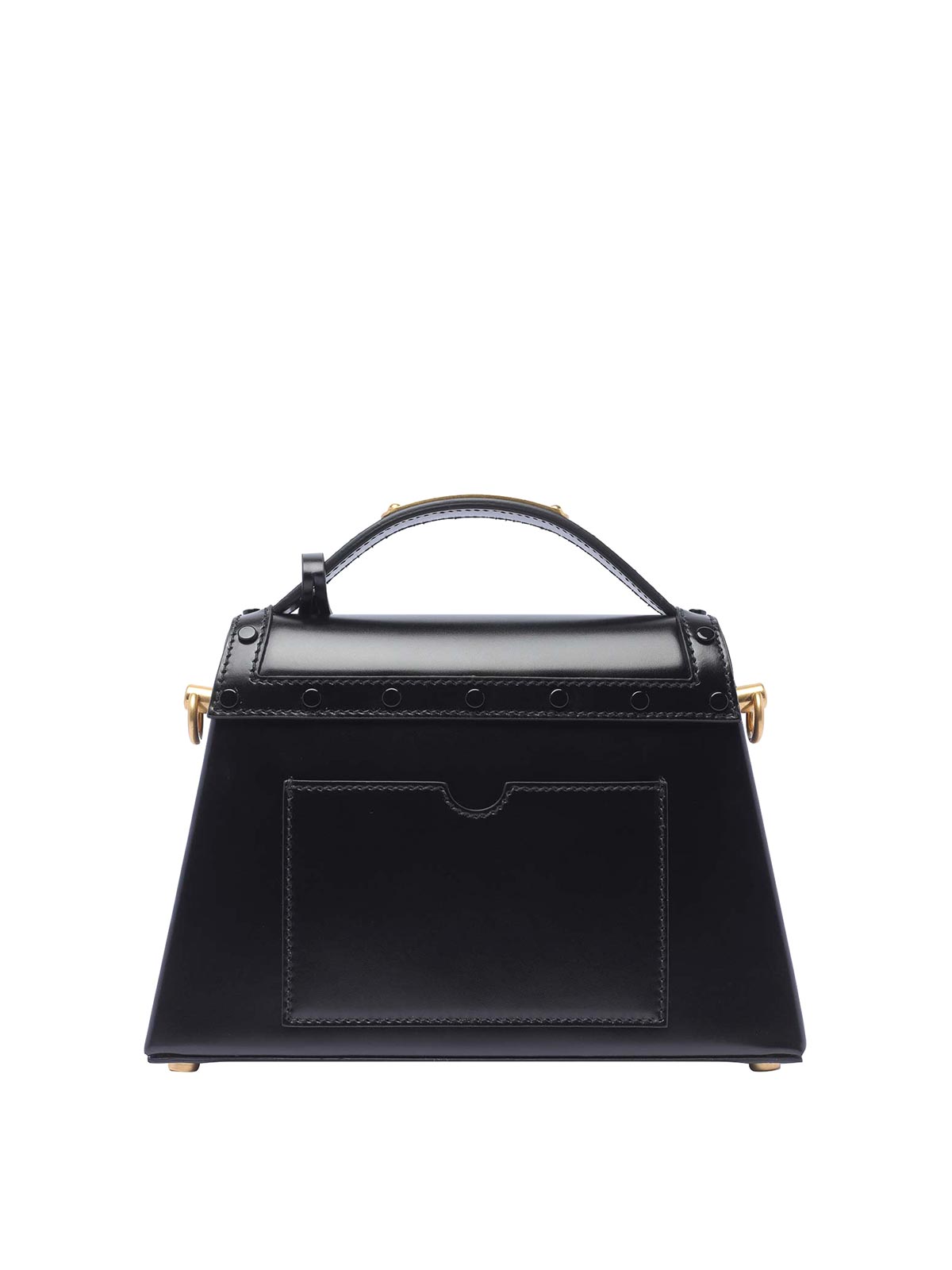 Shop Balmain B-buzz Dynasty Handbag In Black