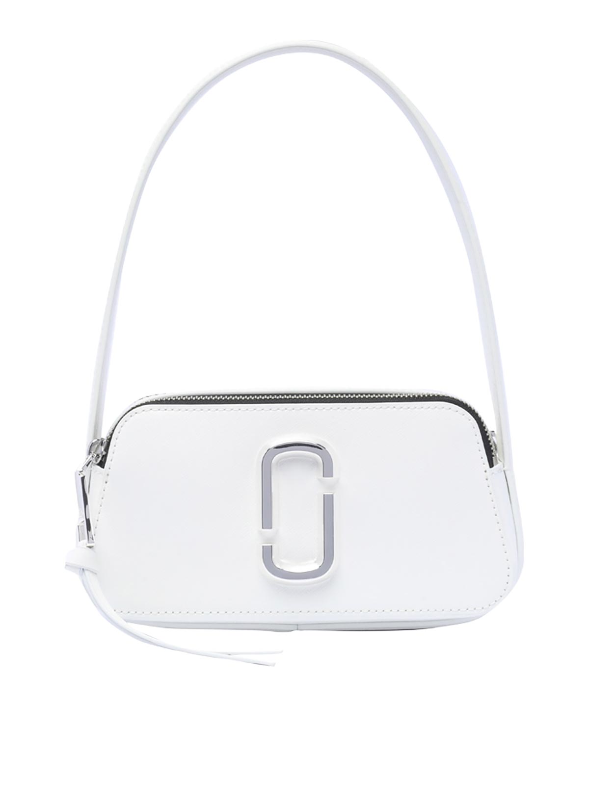 Shop Marc Jacobs The Slingshot Bag Zip Compartments In White