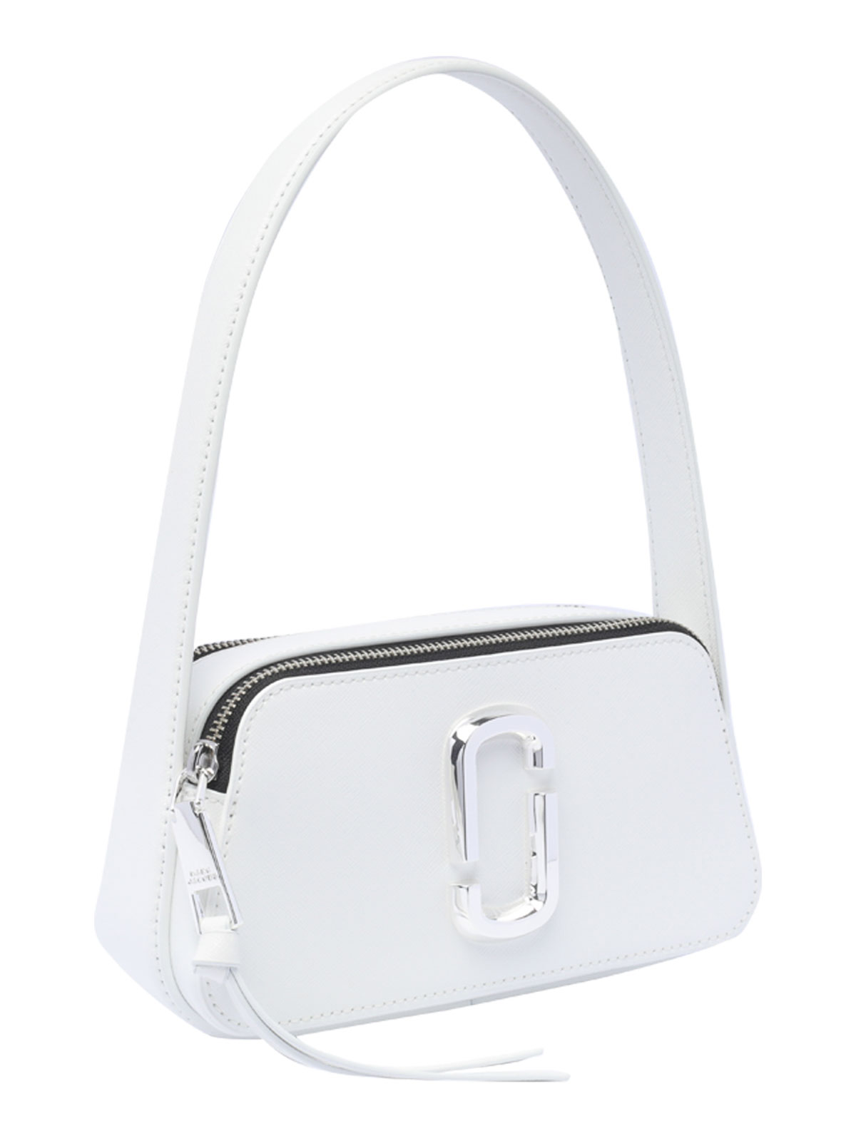 Shop Marc Jacobs The Slingshot Bag Zip Compartments In White