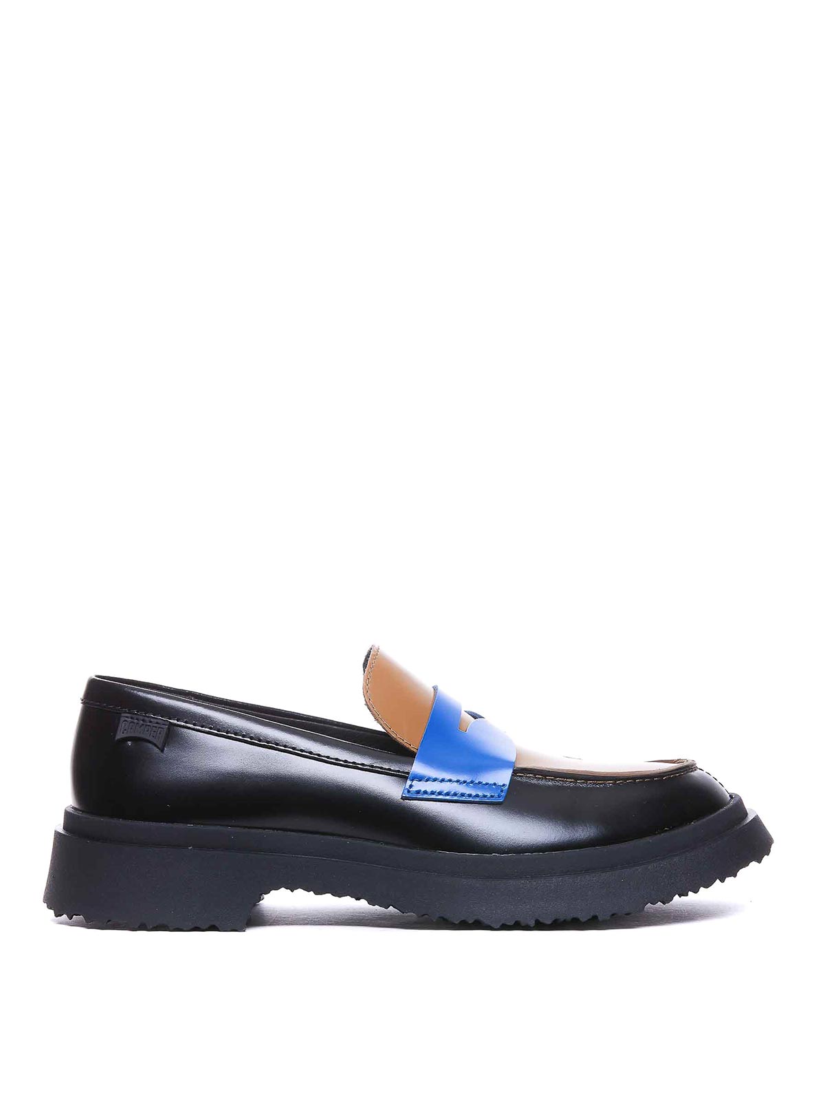 Shop Camper Black Thelma Loafers With Round Toe
