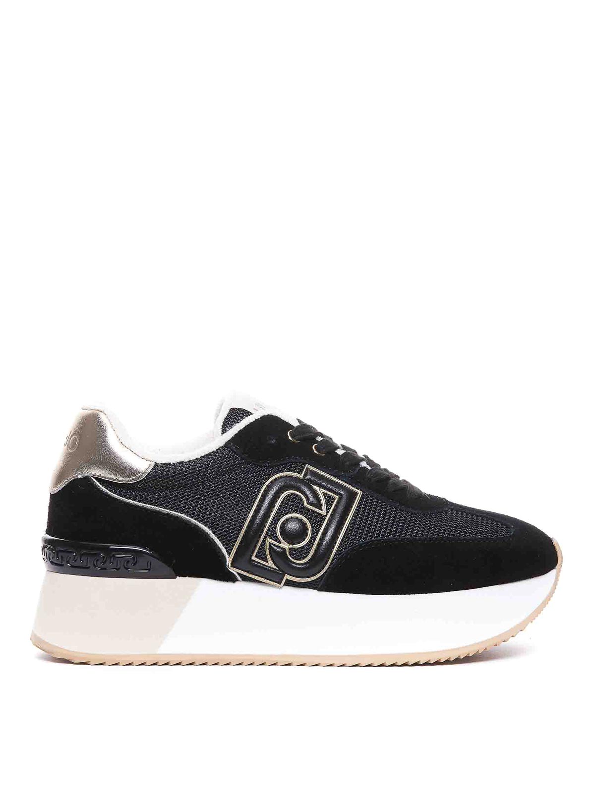 Shop Liu •jo Dreamy02 Sneakers In Black