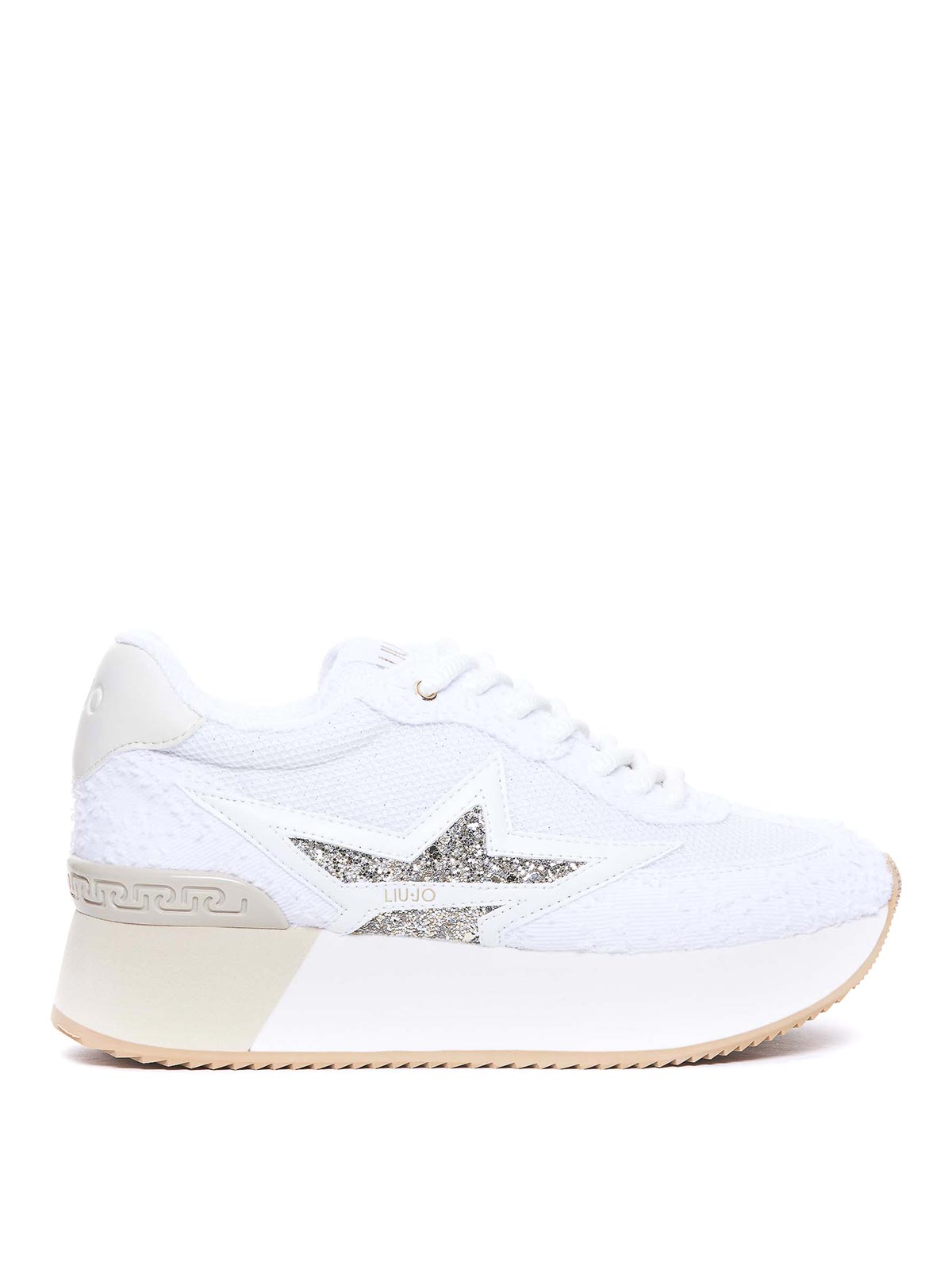 Liu •jo Dreamy Platform Sneakers In White