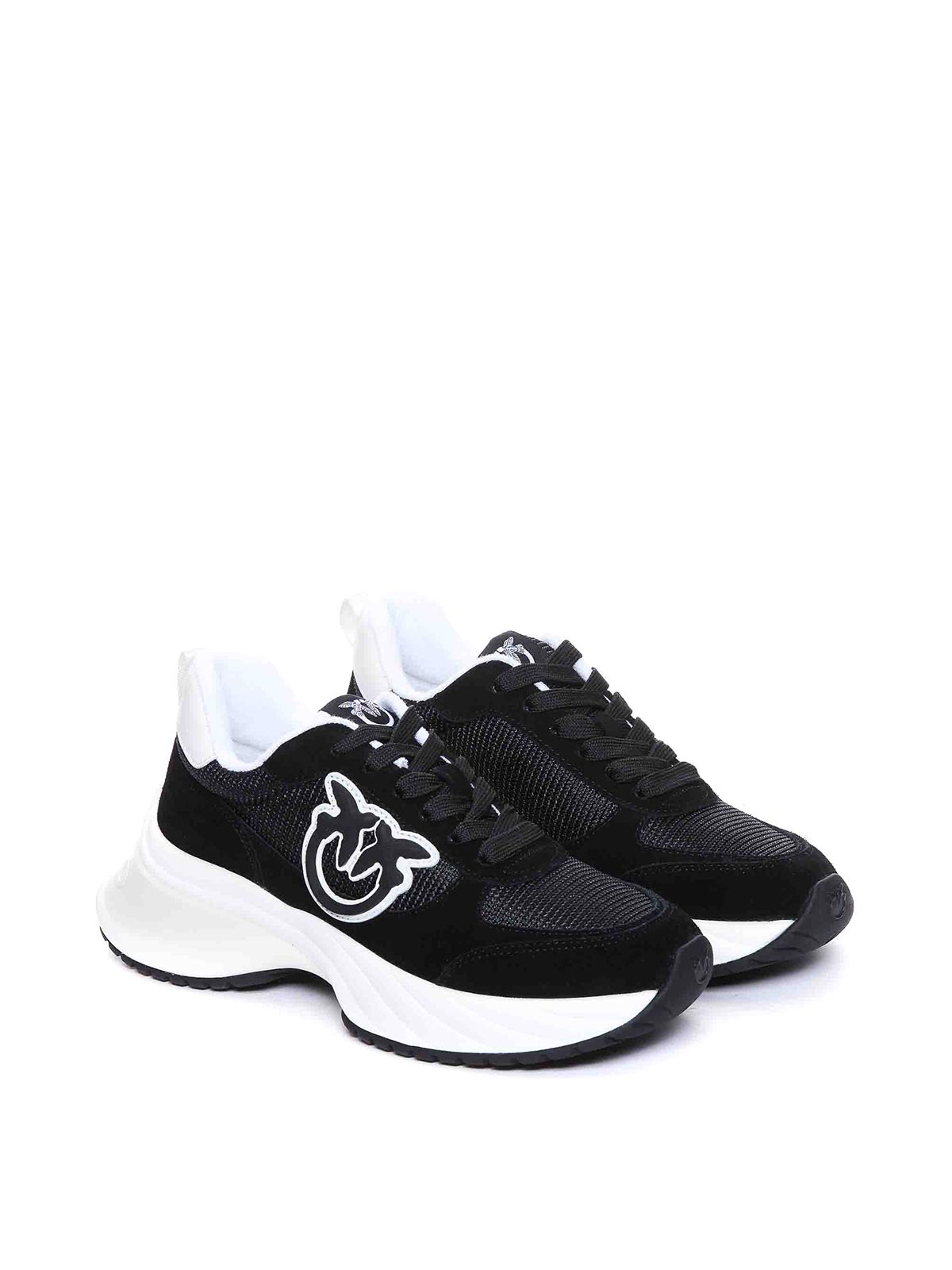 Shop Pinko Ariel 04 Sneakers In Black