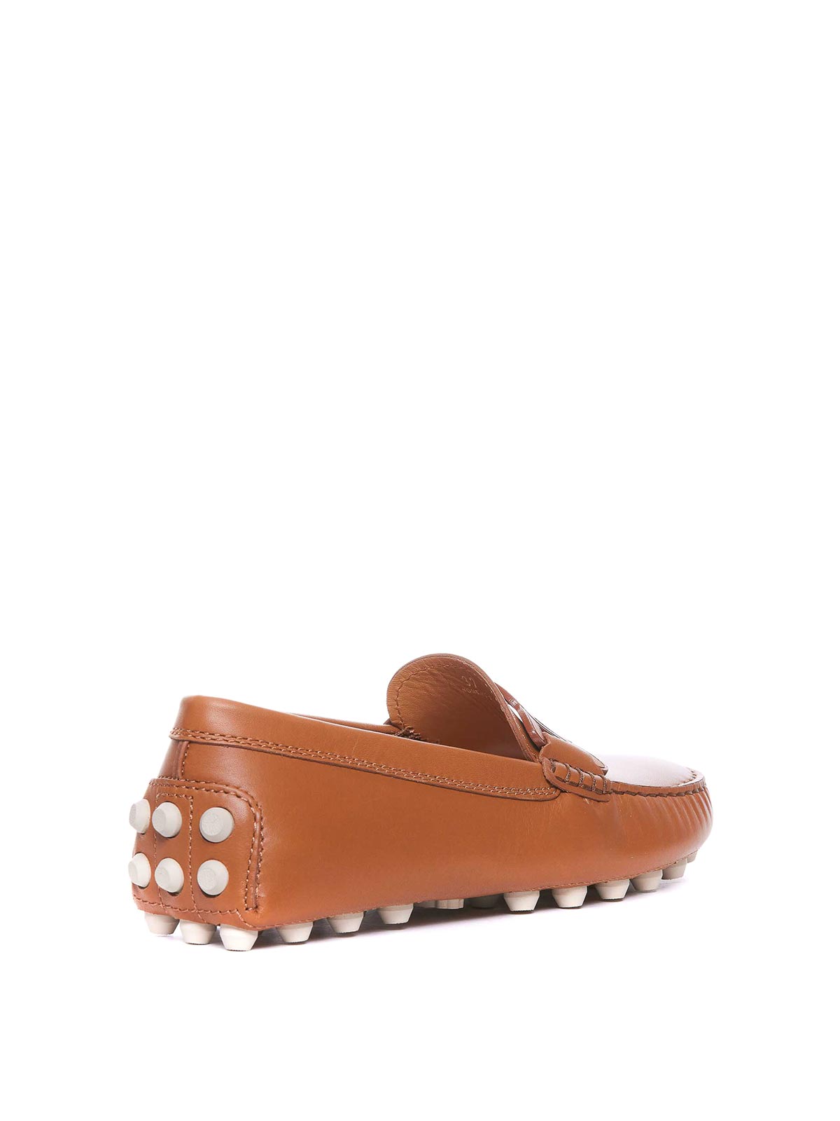 Shop Tod's Gommino Bubble Kate Loafers In Brown