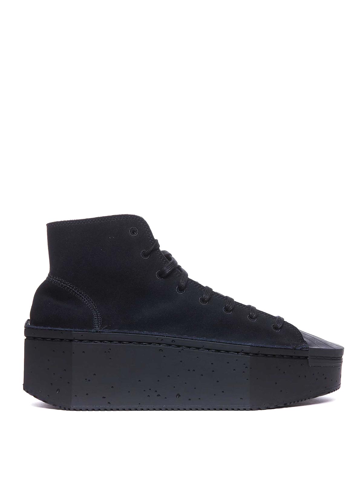 Shop Y-3 Kyasu Hi Sneakers In Black