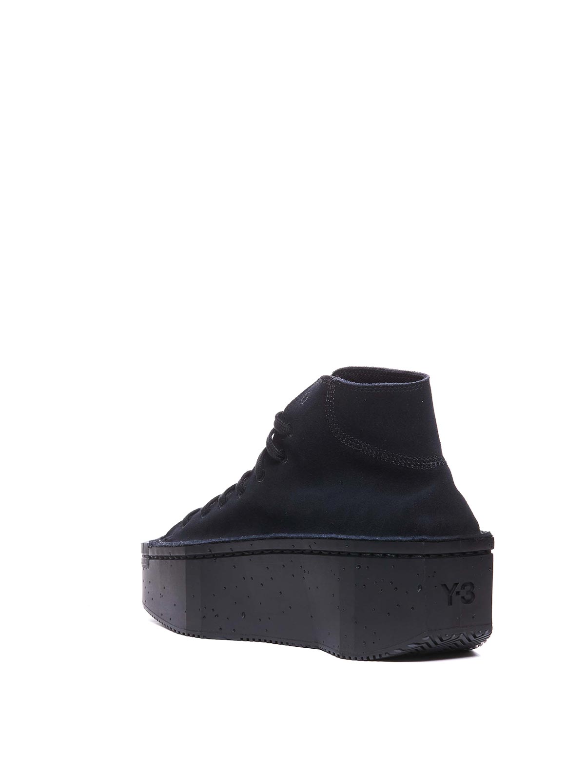 Shop Y-3 Kyasu Hi Sneakers In Black