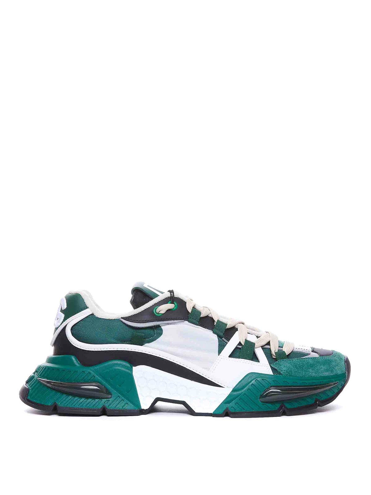 Shop Dolce & Gabbana Airmaster Sneakers In Green