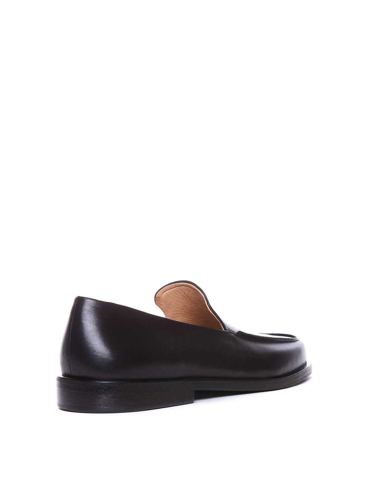 Shop Marsèll Brown Loafers Slip On Round Toe
