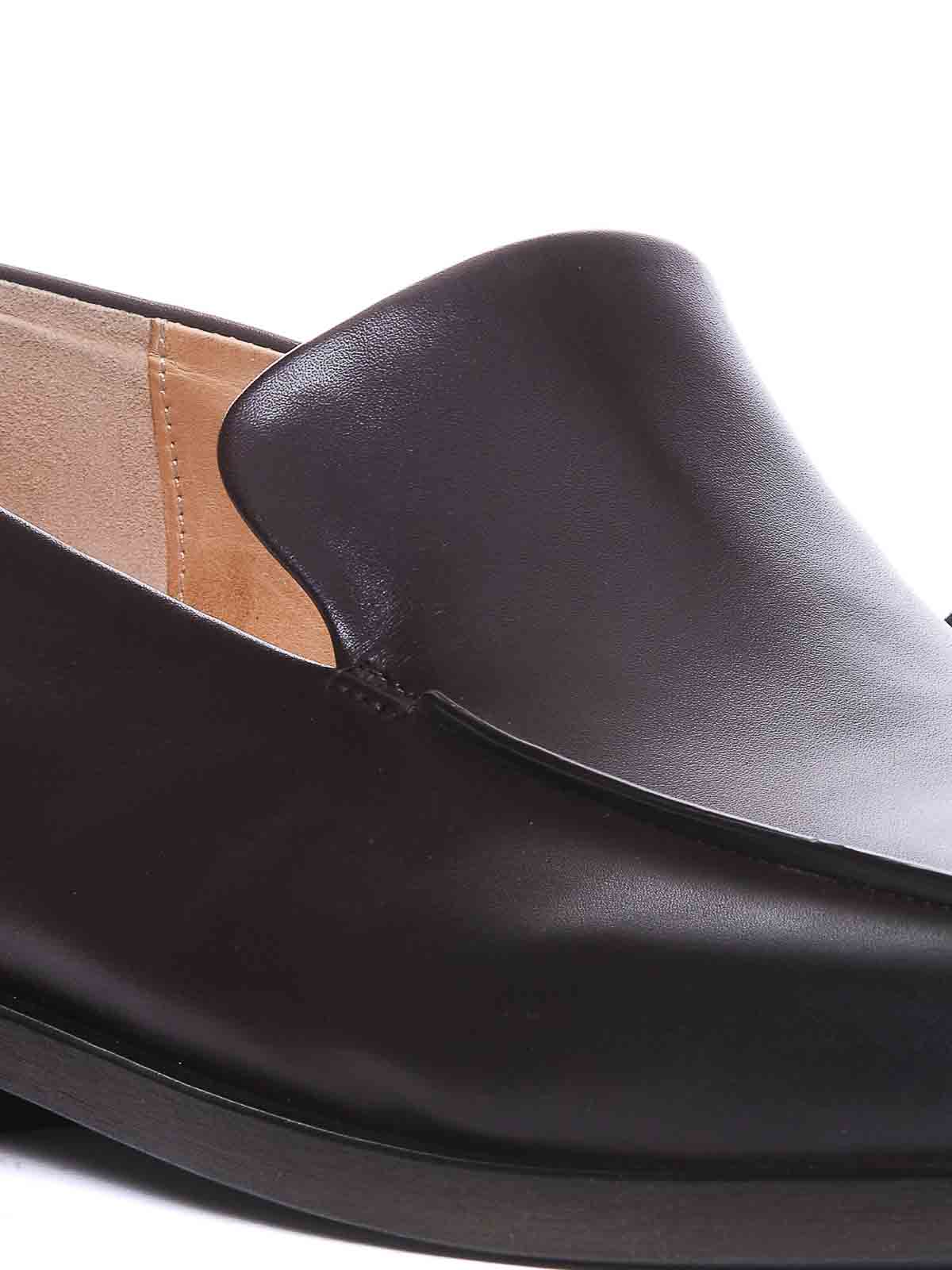 Shop Marsèll Brown Loafers Slip On Round Toe