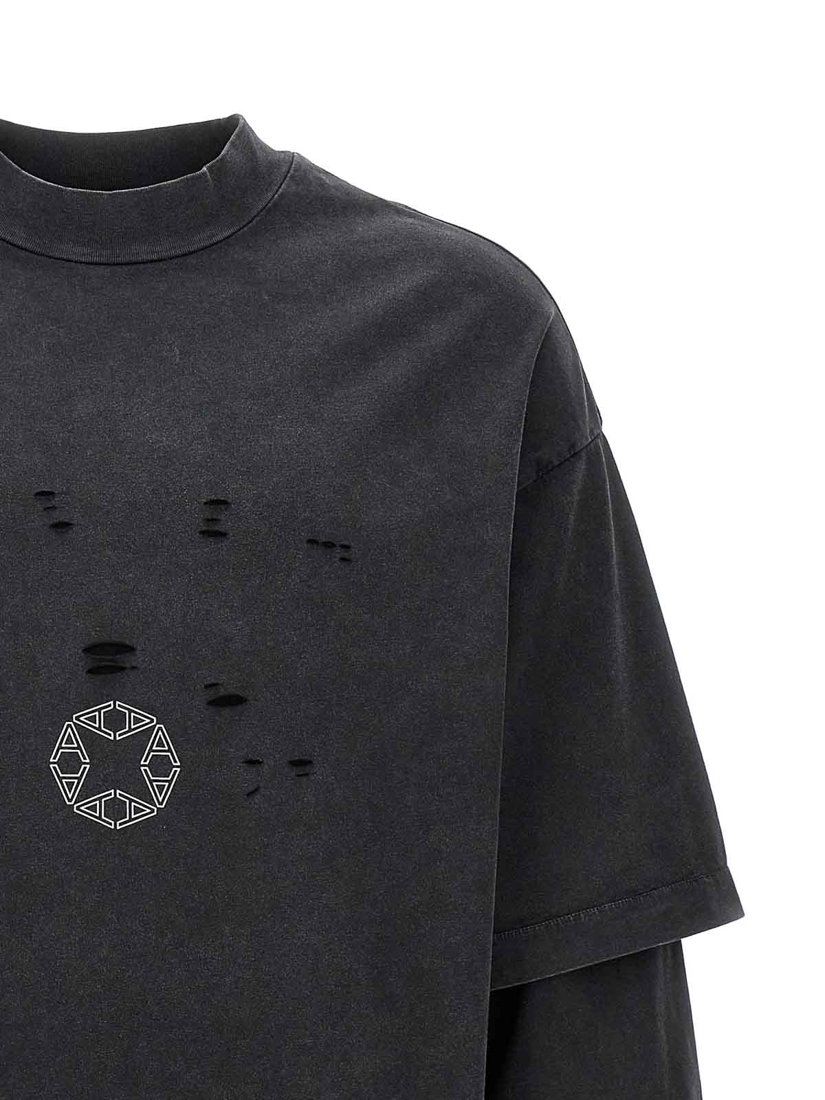 1017 Alyx 9sm Double Sleeve Laser T-Shirt|AAUTS0462FA01BLK0003