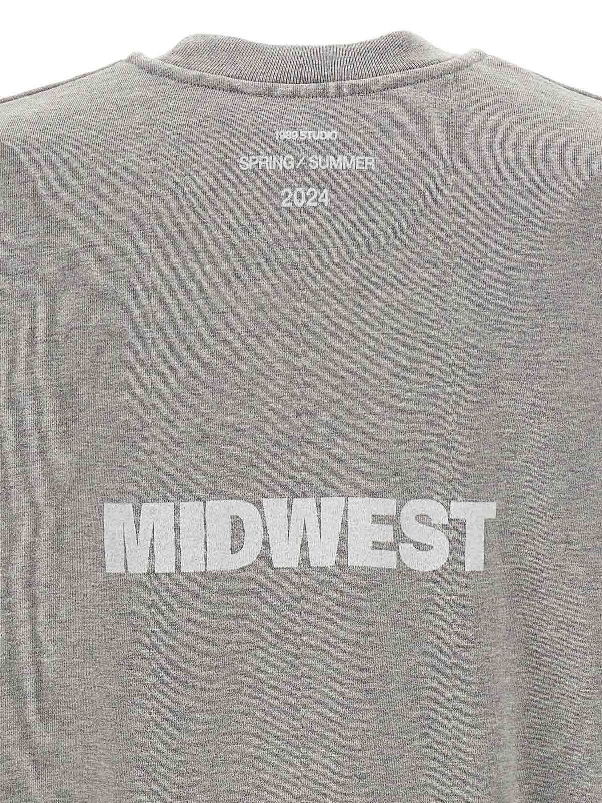 Shop 1989 Midwest Sweatshirt In Gris