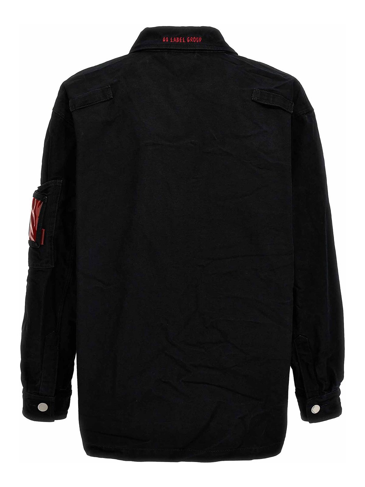 Shop 44 Label Group Hangover Overshirt In Negro