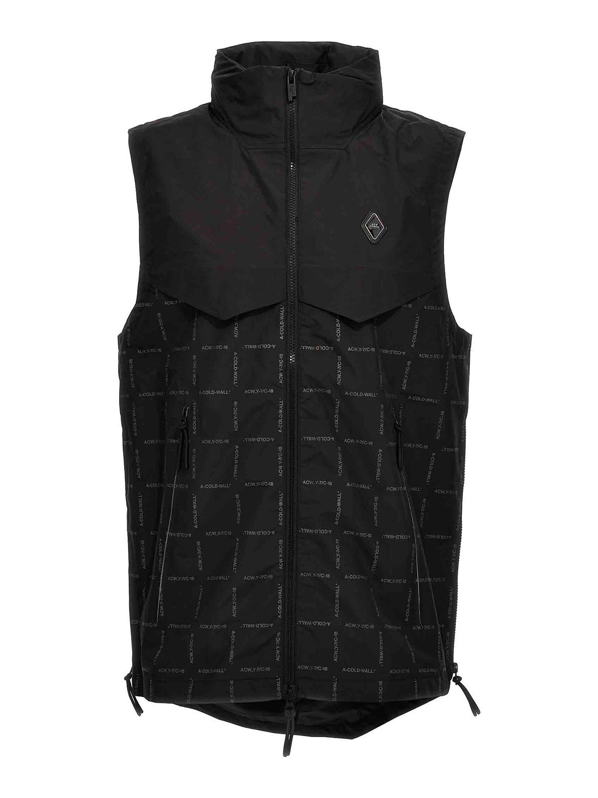 Shop A-cold-wall* Grisdale Storm Vest In Negro