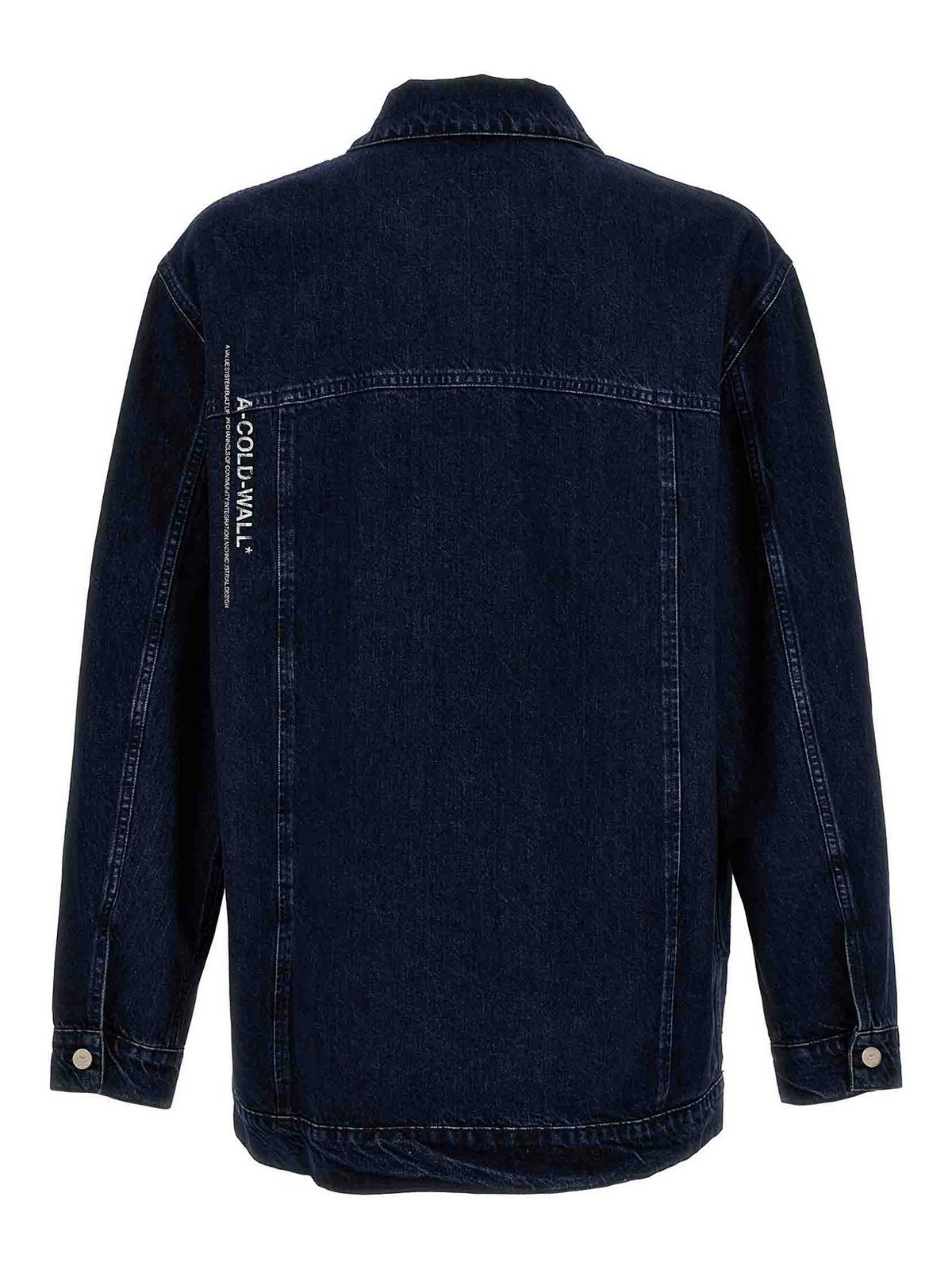 Shop A-cold-wall* Discourse Chore Jacket In Azul