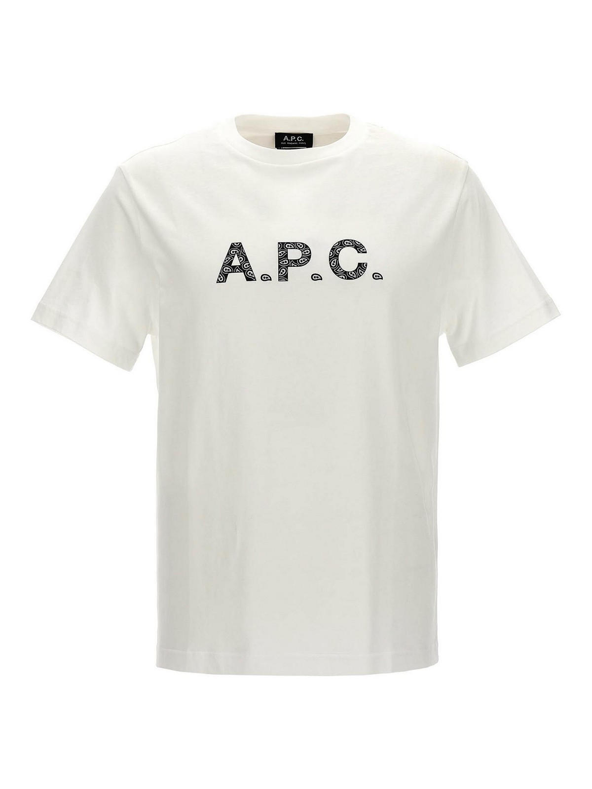 Shop Apc Camiseta - James In White