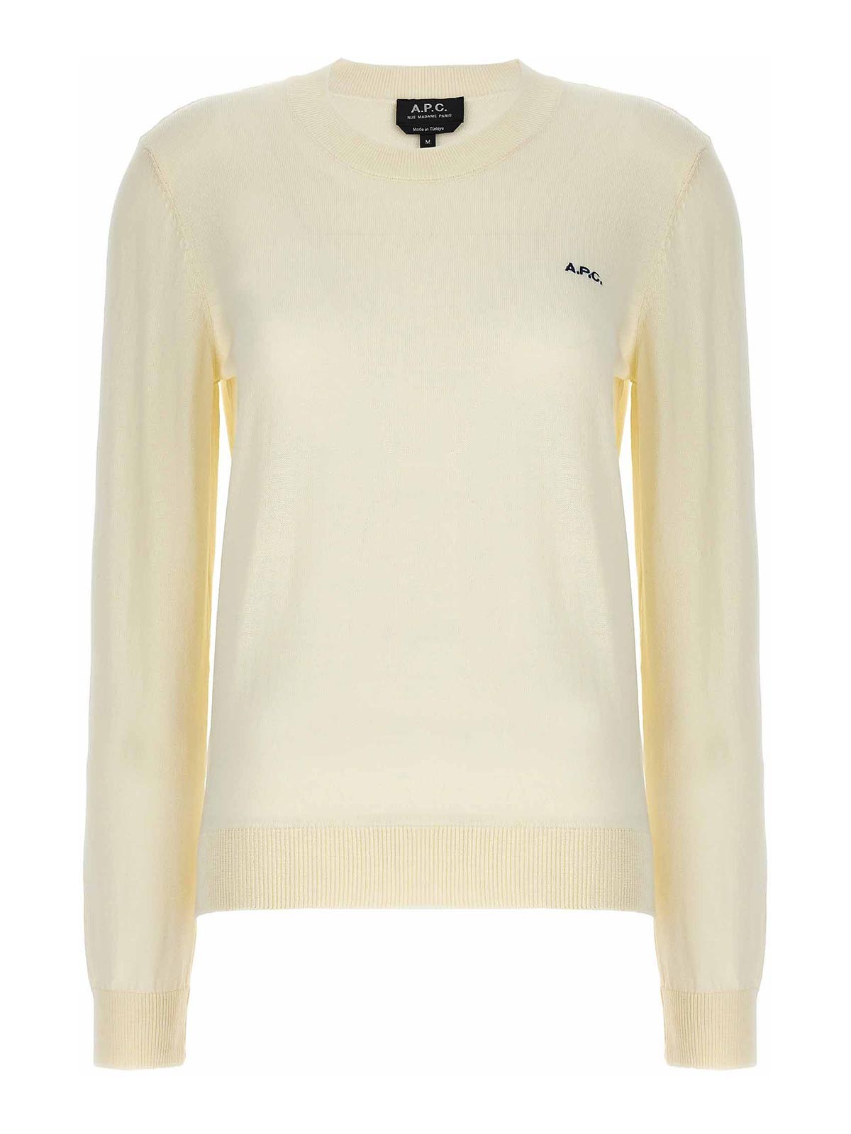 Shop Apc Victoria Sweater In Beis