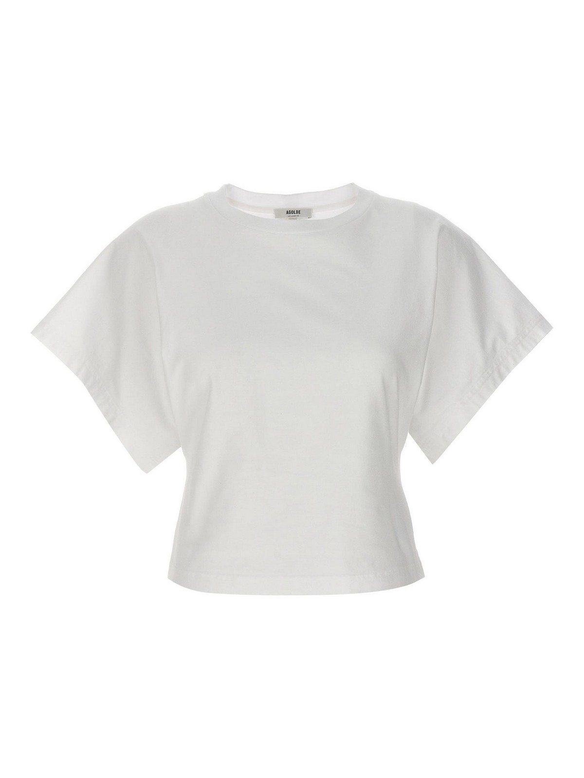 Agolde Britt T-shirt In White