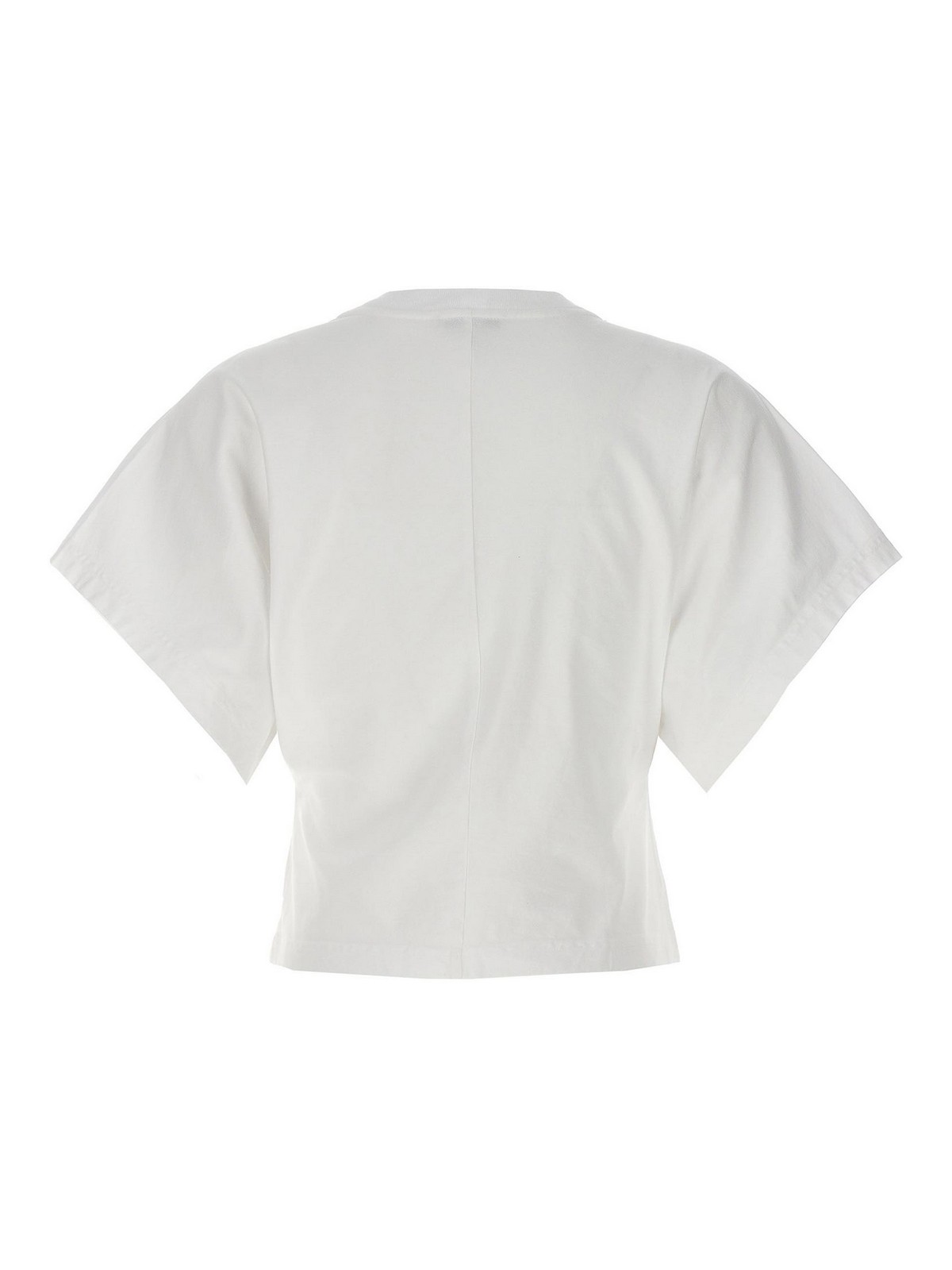 Shop Agolde Britt T-shirt In White
