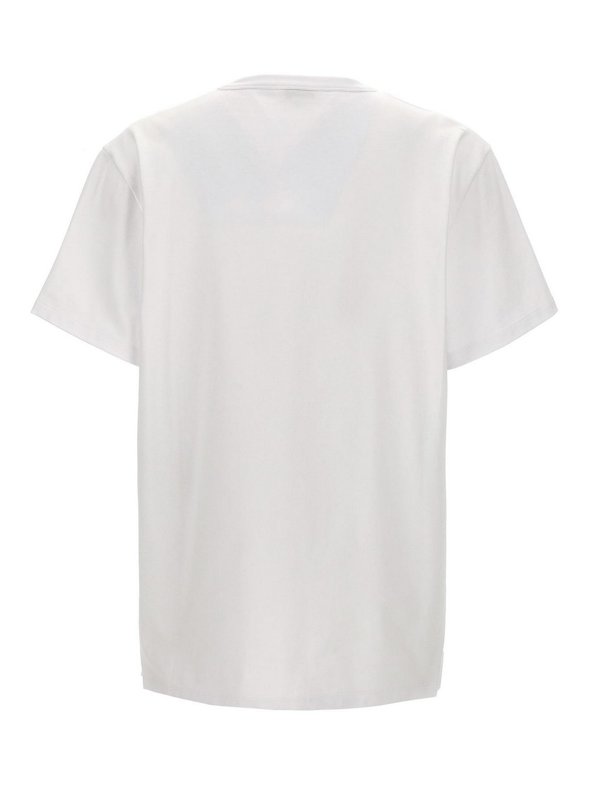 Shop Alexander Mcqueen Printed T-shirt In Blanco