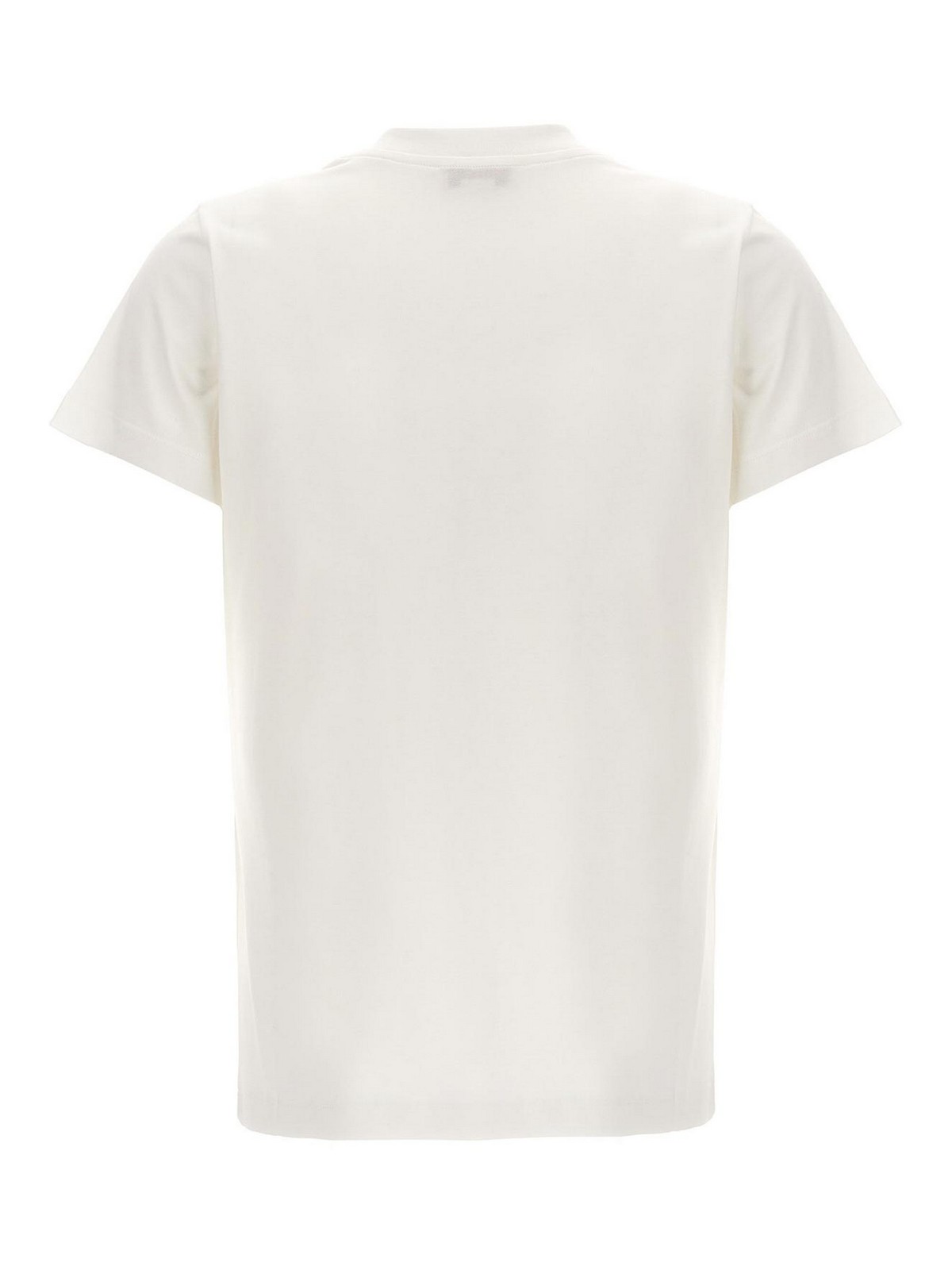 Shop Alexander Mcqueen Camiseta - Essential In Blanco