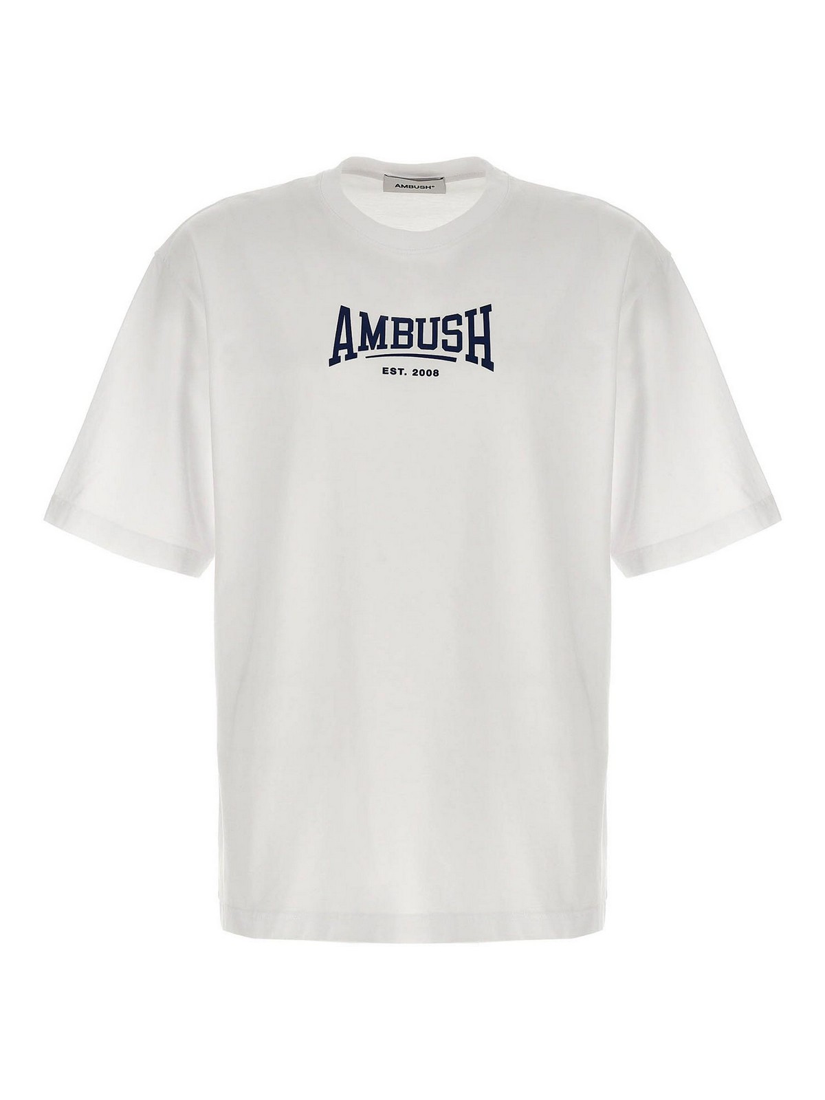 Ambush Cotton T-shirt Logo Print In White