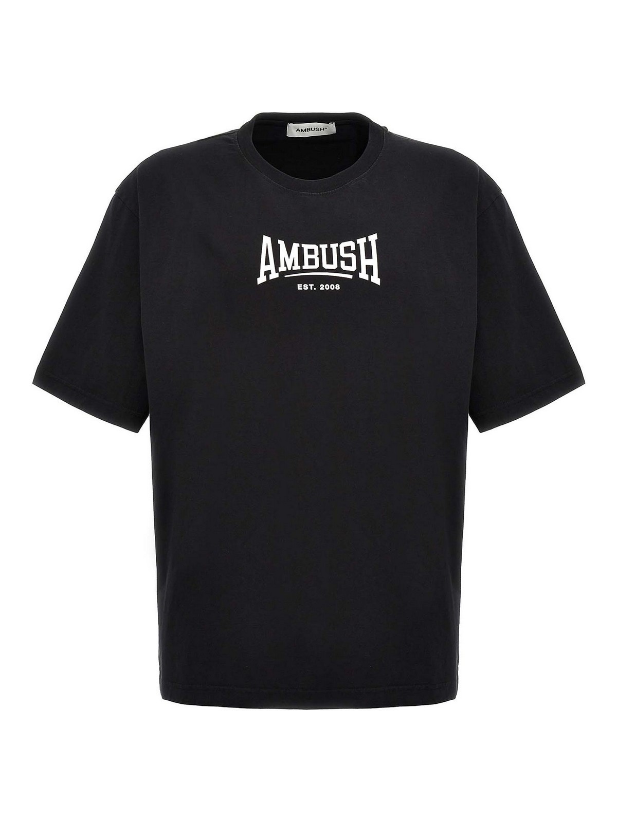 Shop Ambush Cotton T-shirt Logo Print In Black