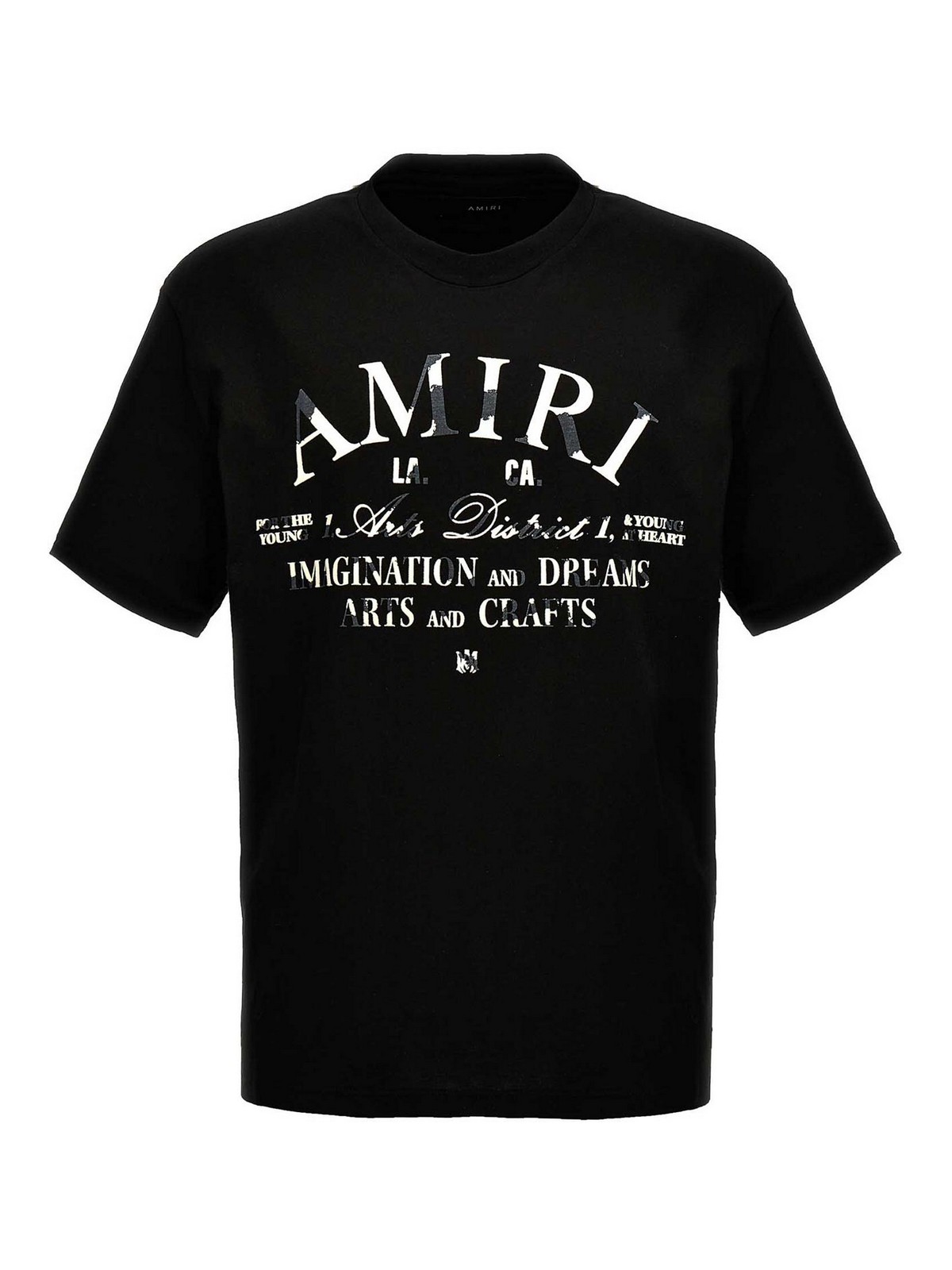 Shop Amiri Camiseta - Arts District In Negro