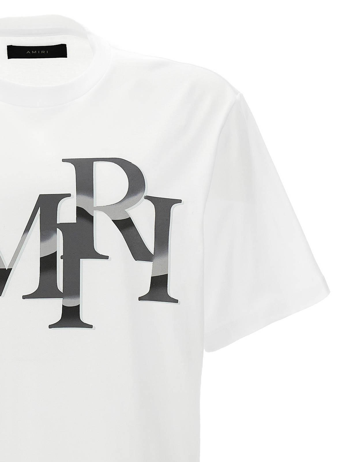 Amiri Staggered Chrome T-Shirt - White - Men|PS24MJL020WHITE