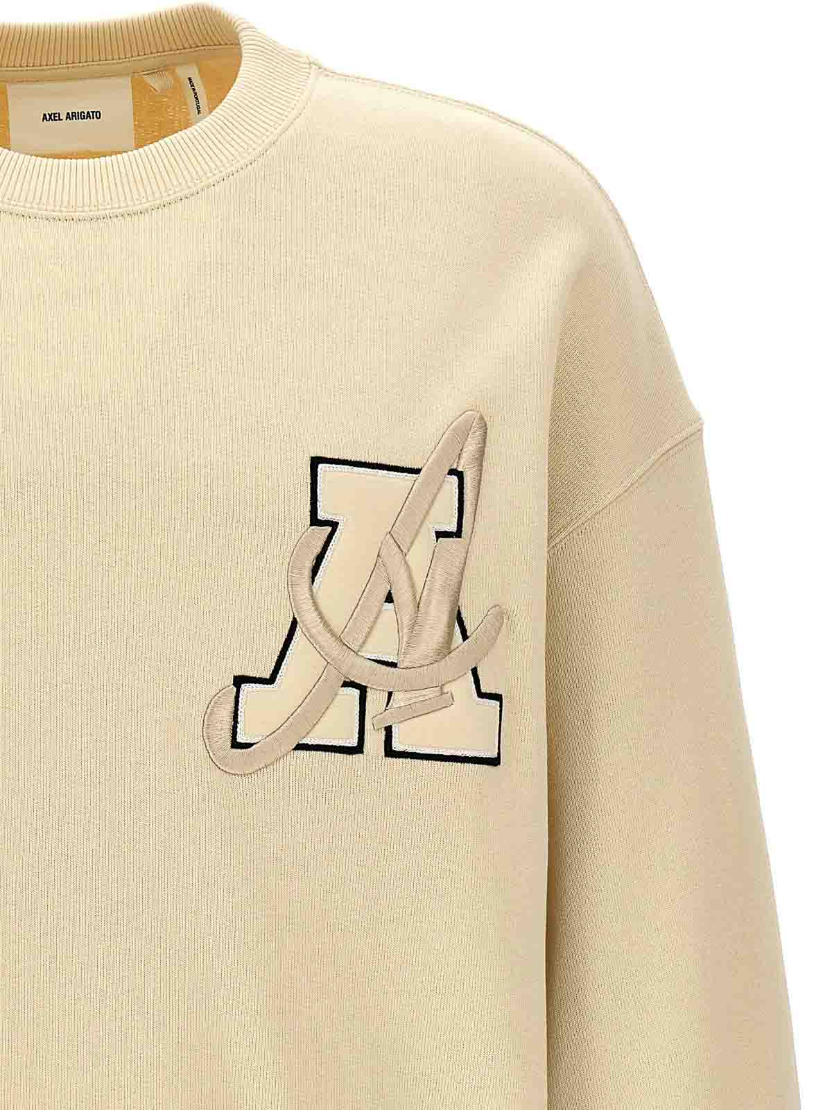 Shop Axel Arigato Hart Sweatshirt In Beis