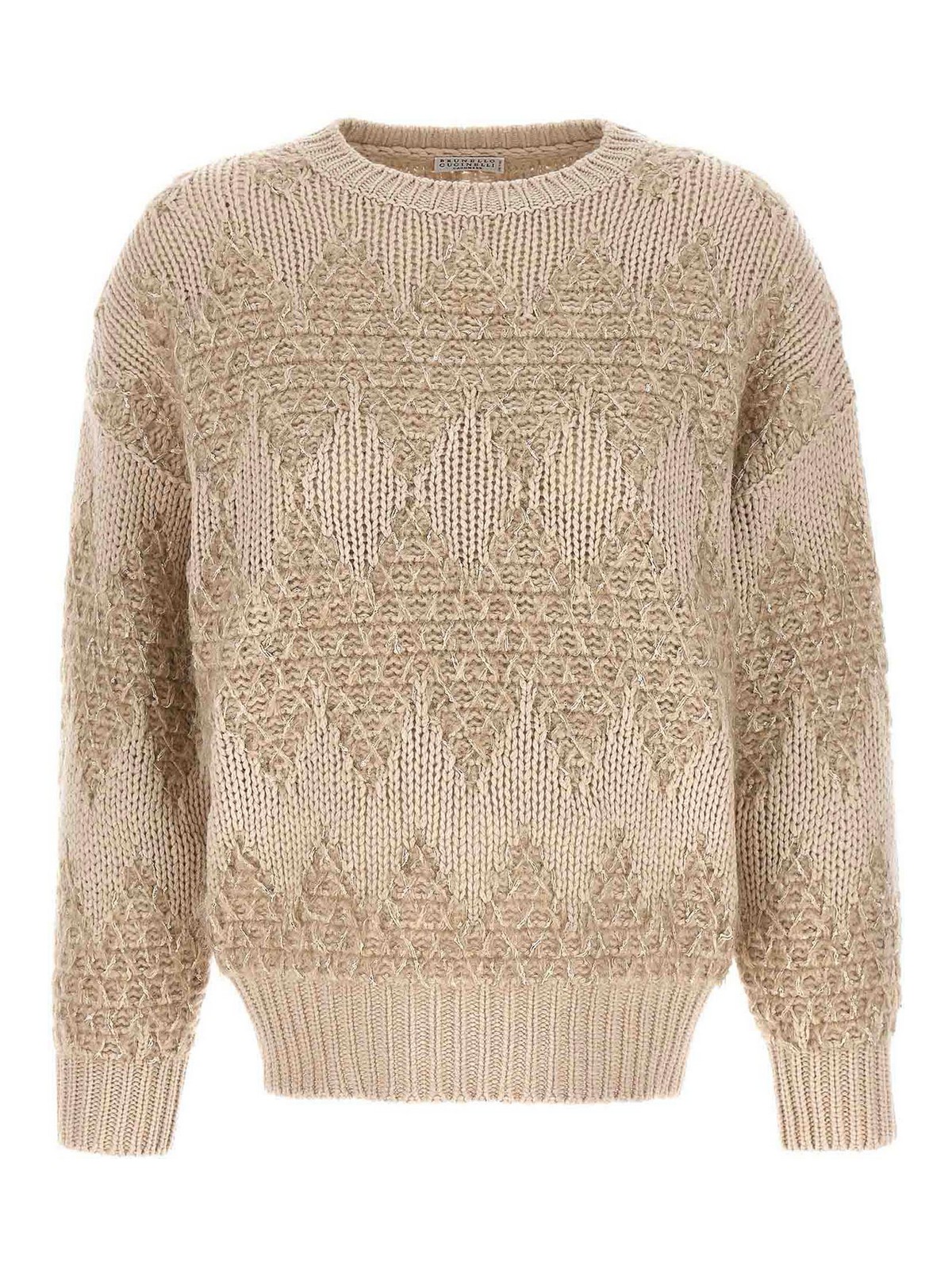 Brunello Cucinelli Sweaters In Beis