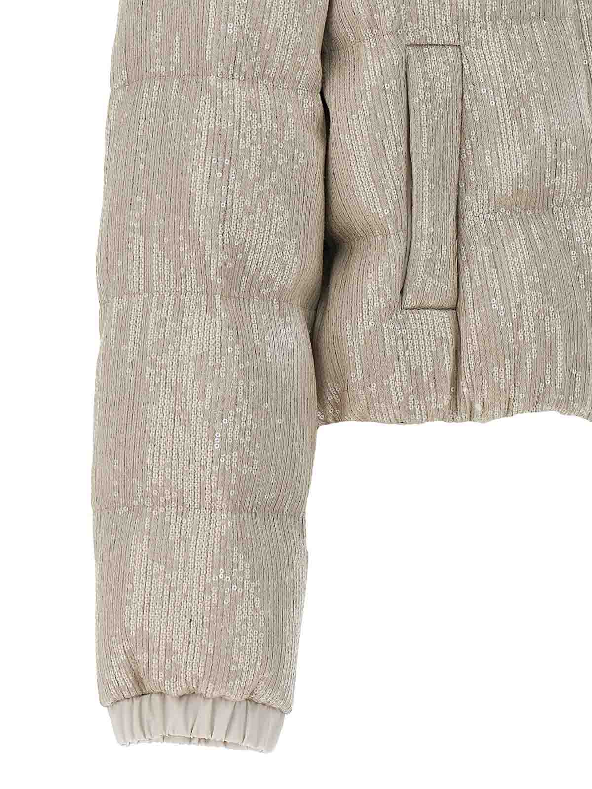 Brunello Cucinelli Sequin Jacket - Beige - Women