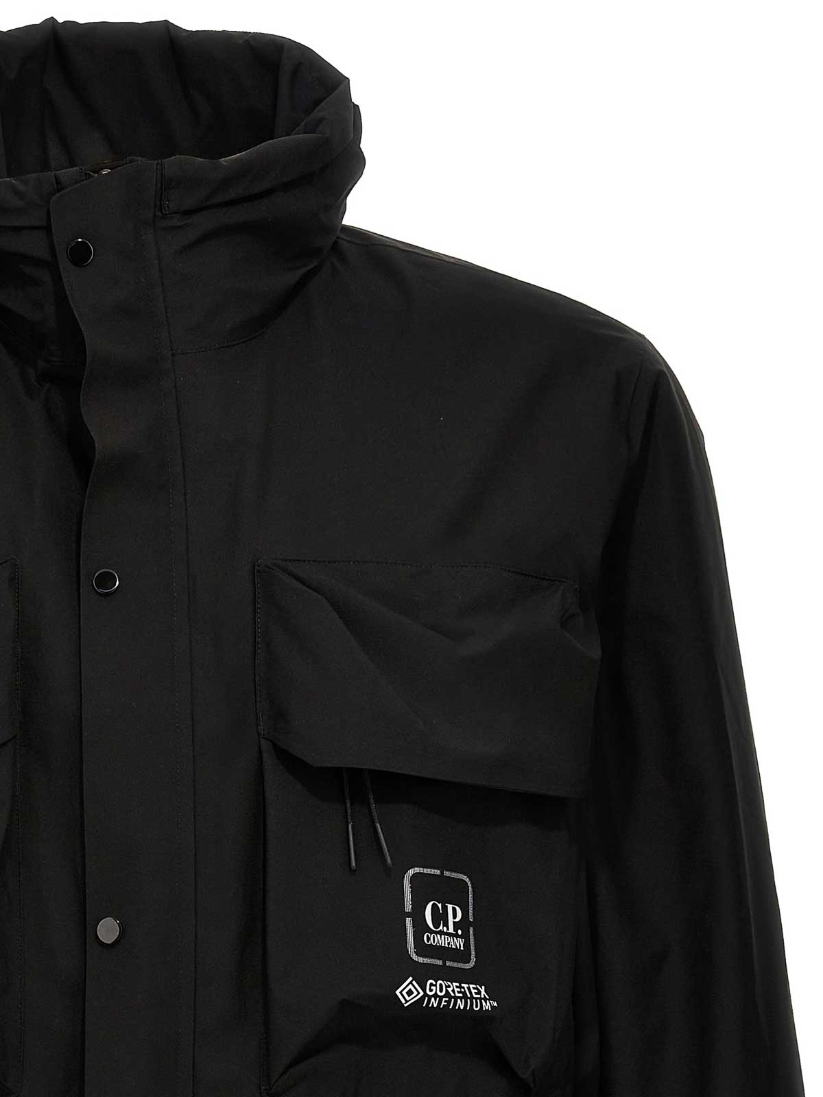 Shop C.p. Company Metropolis Series Jacket In Negro