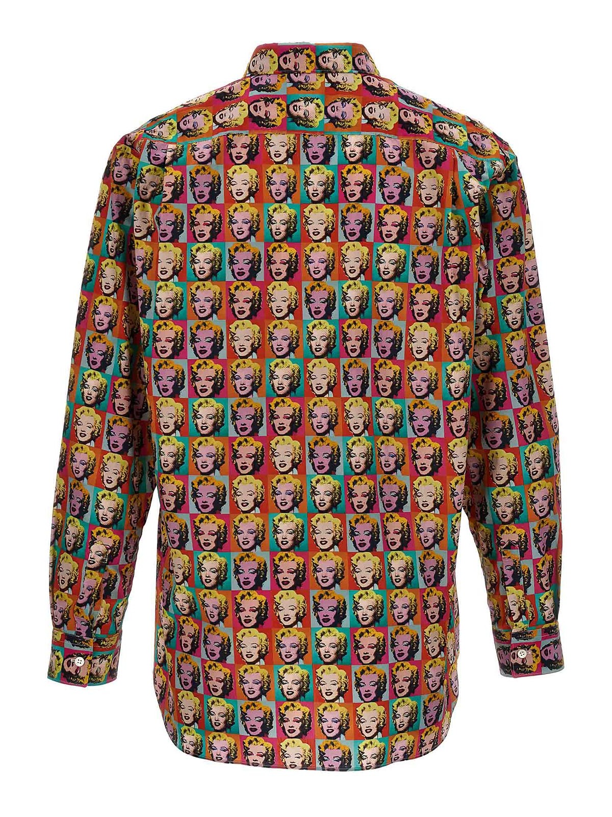 Shop Comme Des Garçons Andy Warhol Shirt In Multicolor