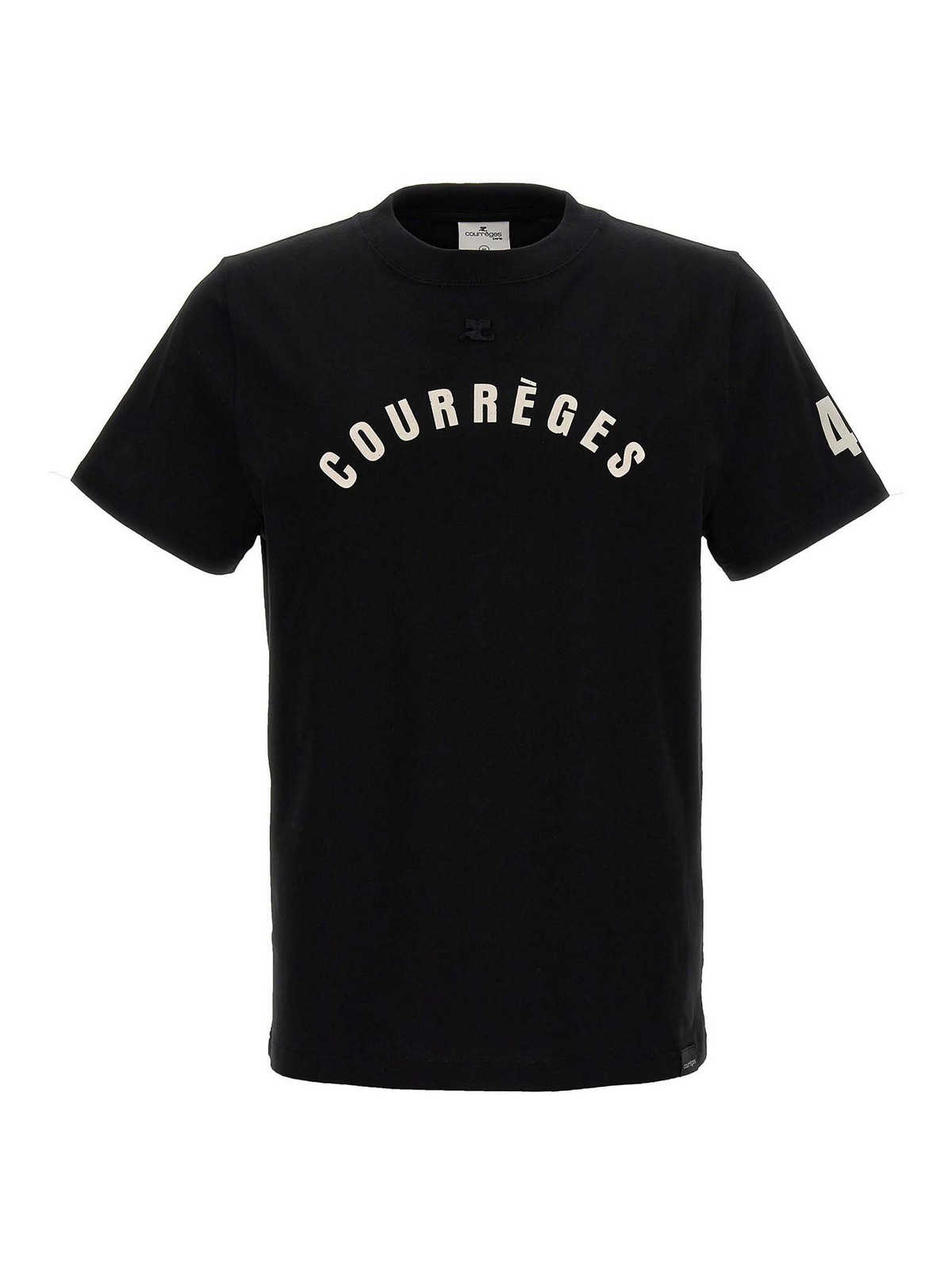 Shop Courrèges Camiseta - Negro