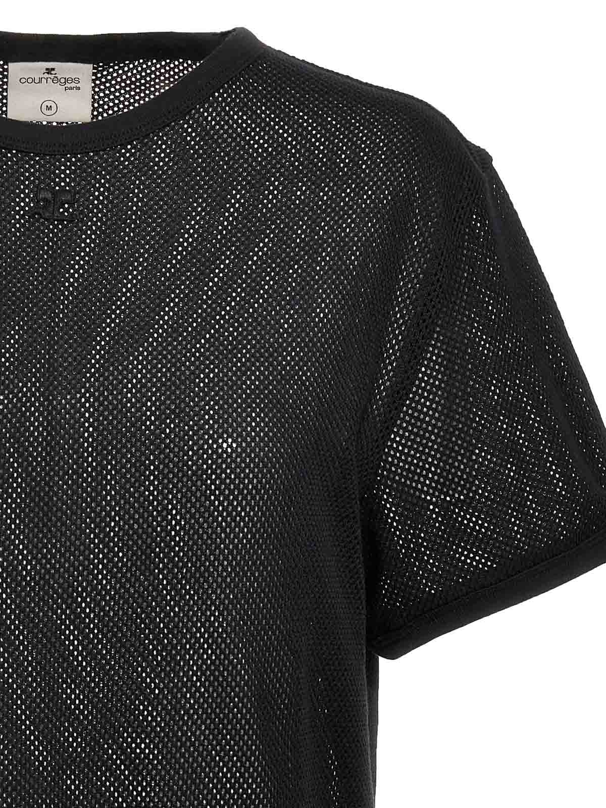 Shop Courrèges Camiseta - Negro