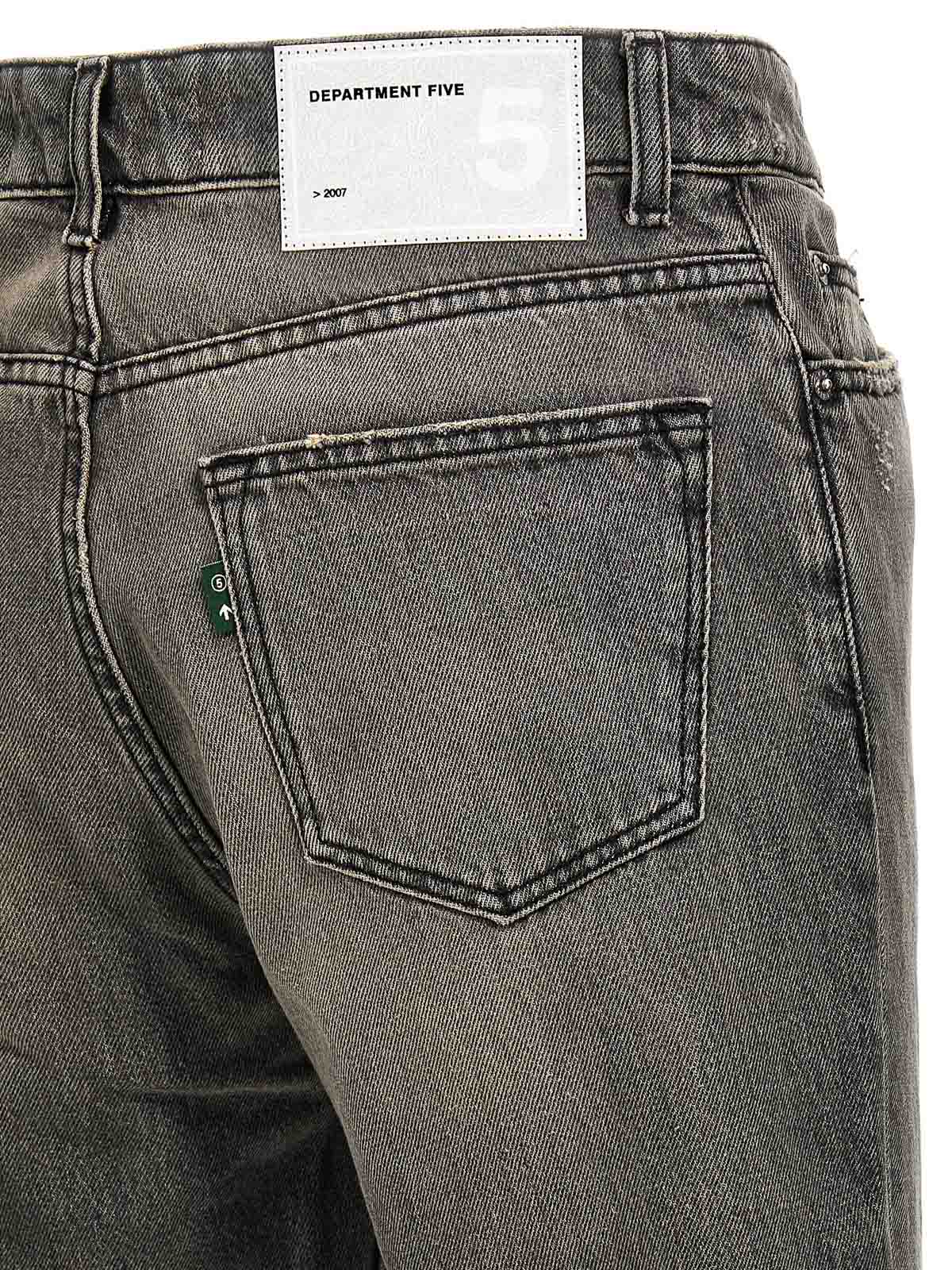 Shop Department 5 Drake Denim Jeans Back Tag In Gris