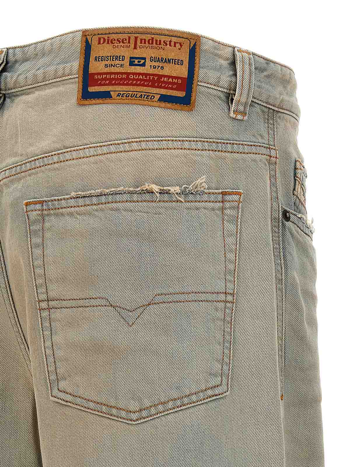 Shop Diesel D-macro Jeans In Beis