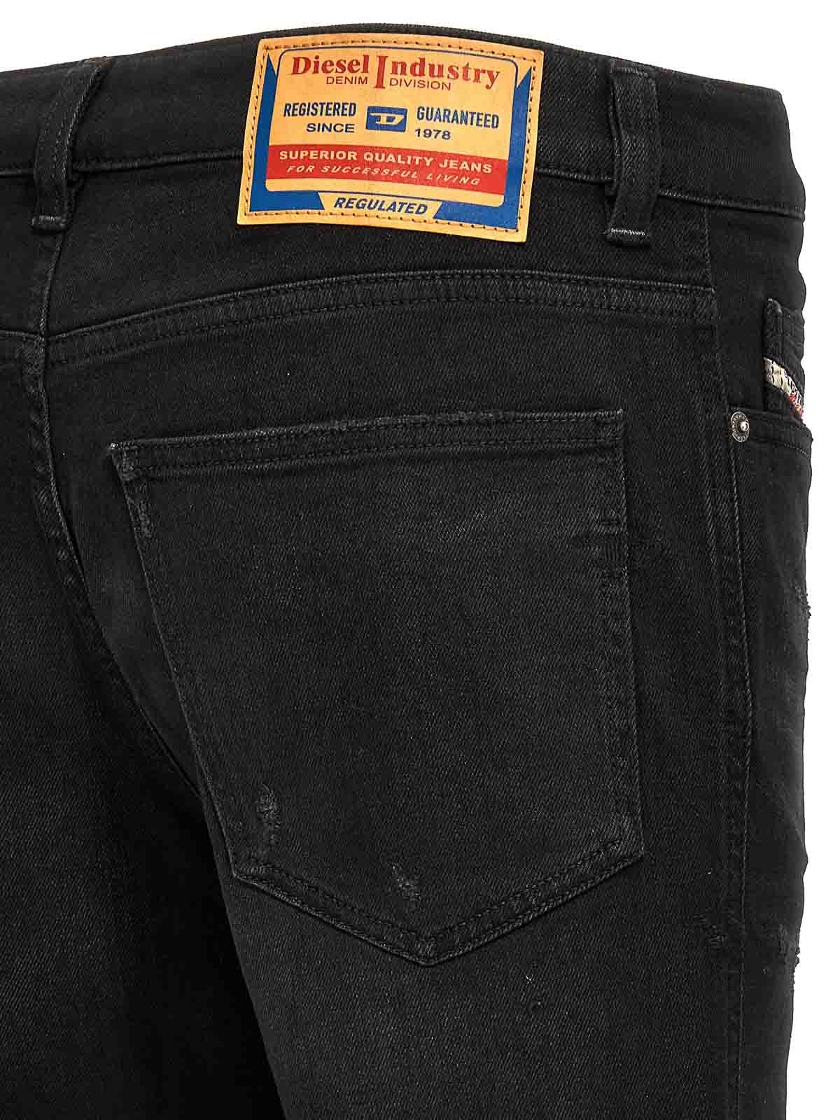 Shop Diesel 1998 D-buck Jeans In Negro