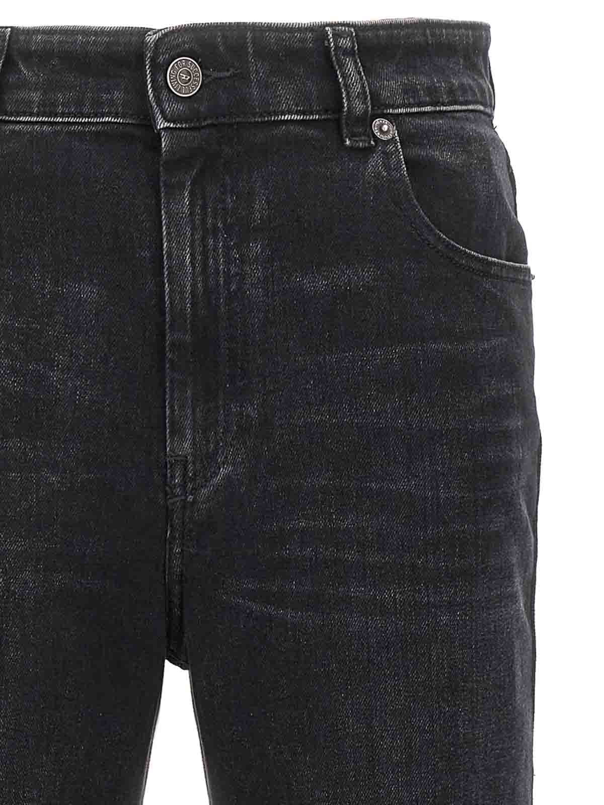 Shop Diesel D-escription Jeans In Black