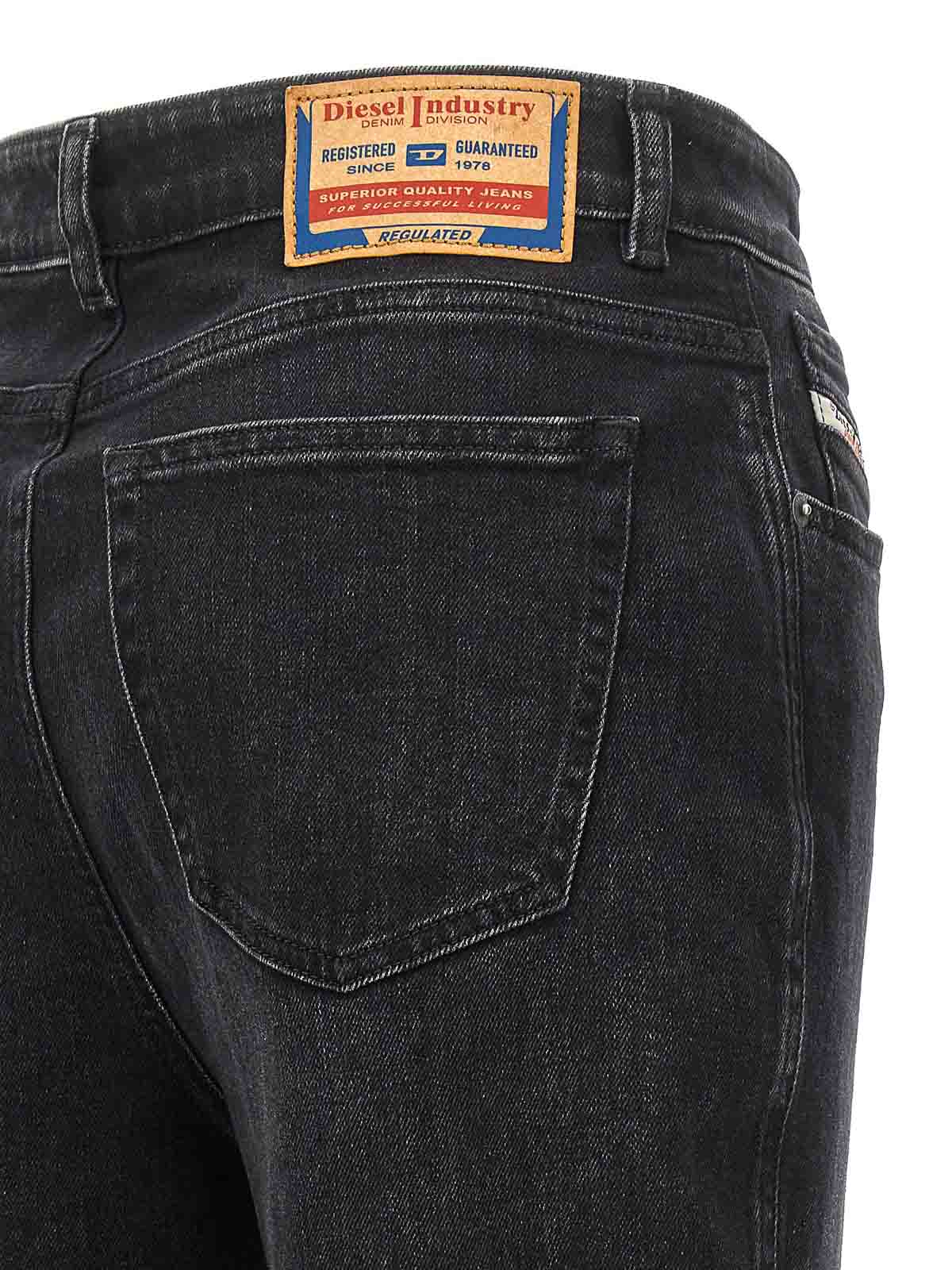 Shop Diesel D-escription Jeans In Black