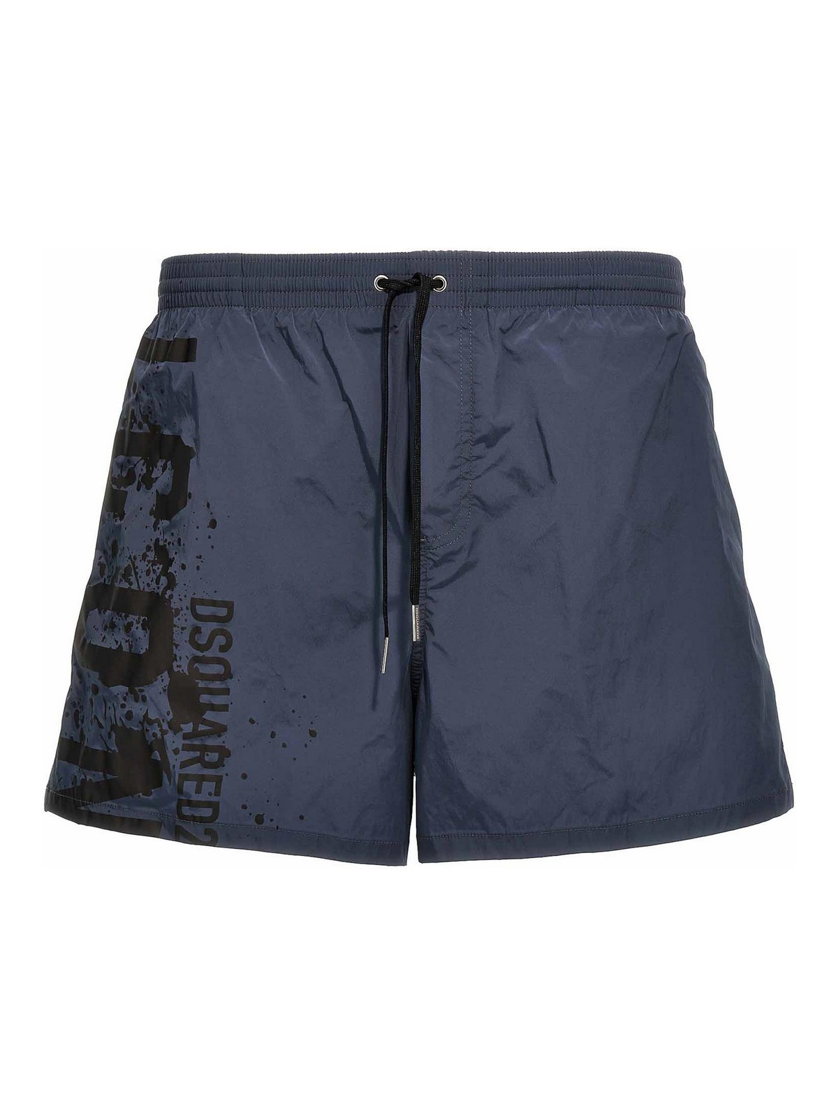 Shop Dsquared2 Midi Boxer Shorts In Azul
