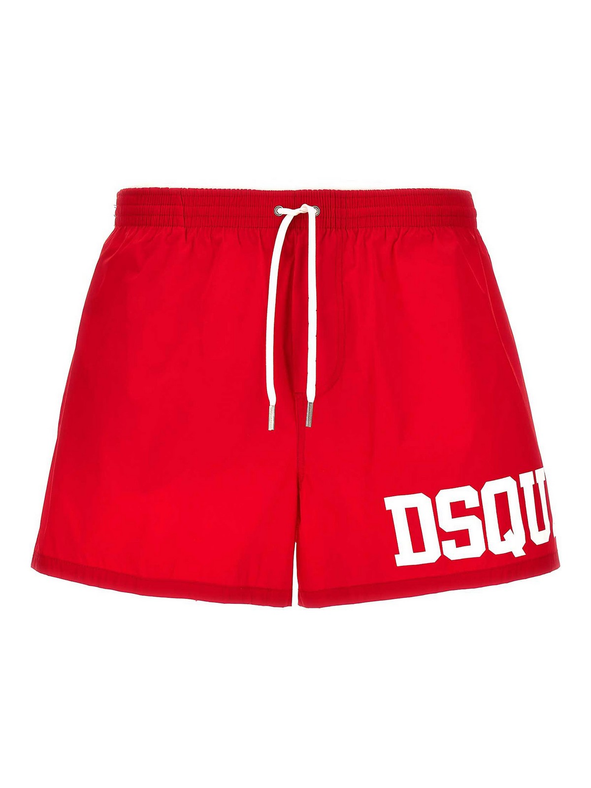Dsquared2 Logo-print Swim Shorts In Red