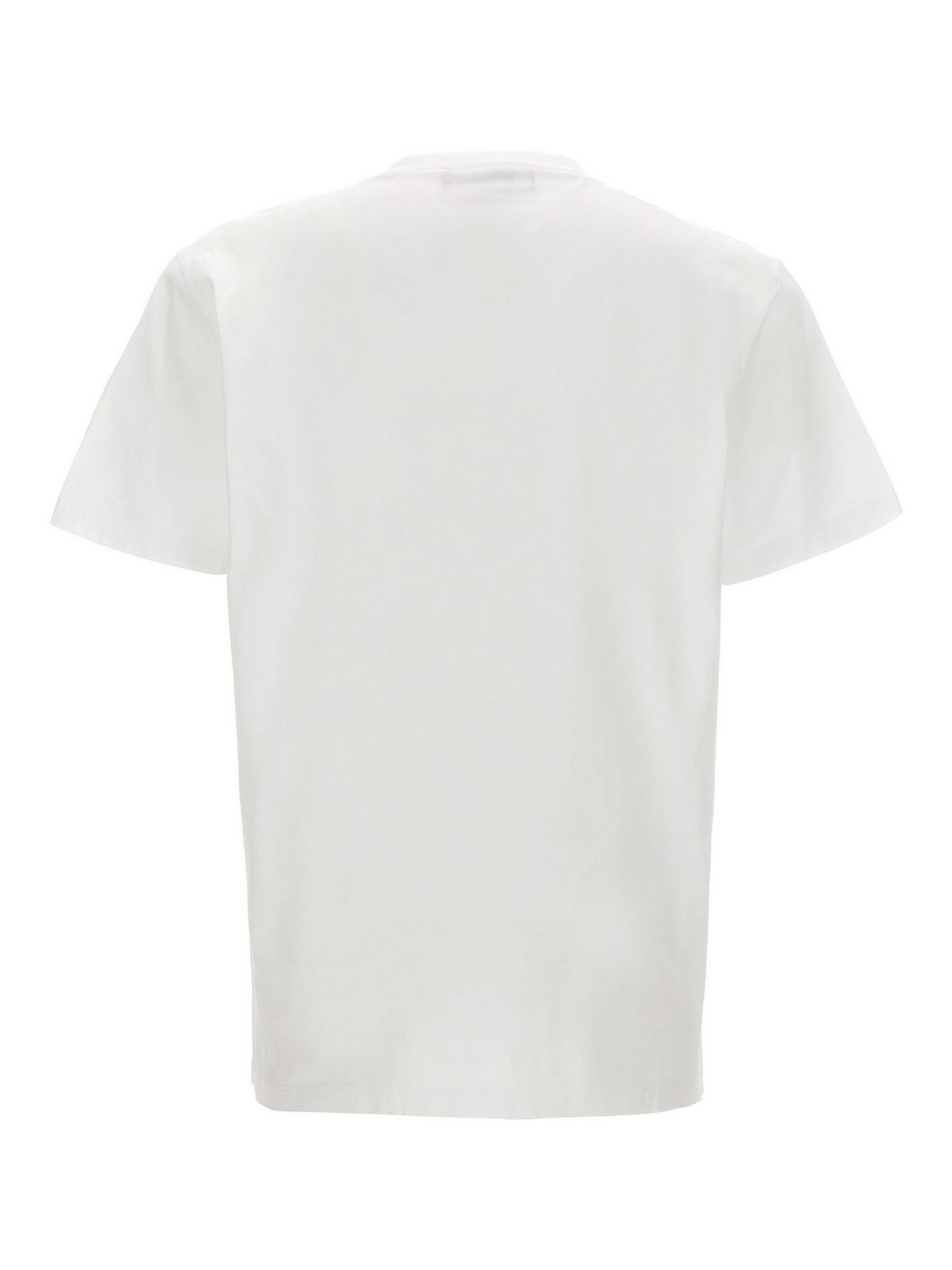 Shop Dsquared2 Printed T-shirt In Blanco