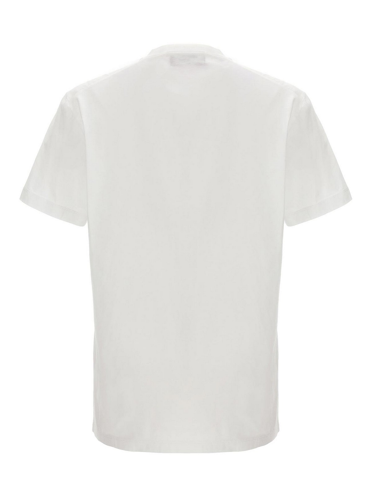 Shop Dsquared2 Camiseta - Rocco T In Blanco