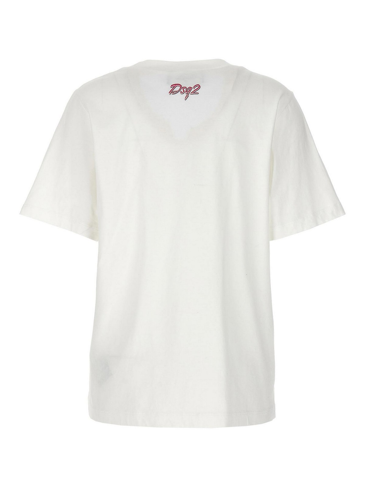 Shop Dsquared2 Camiseta - Blanco