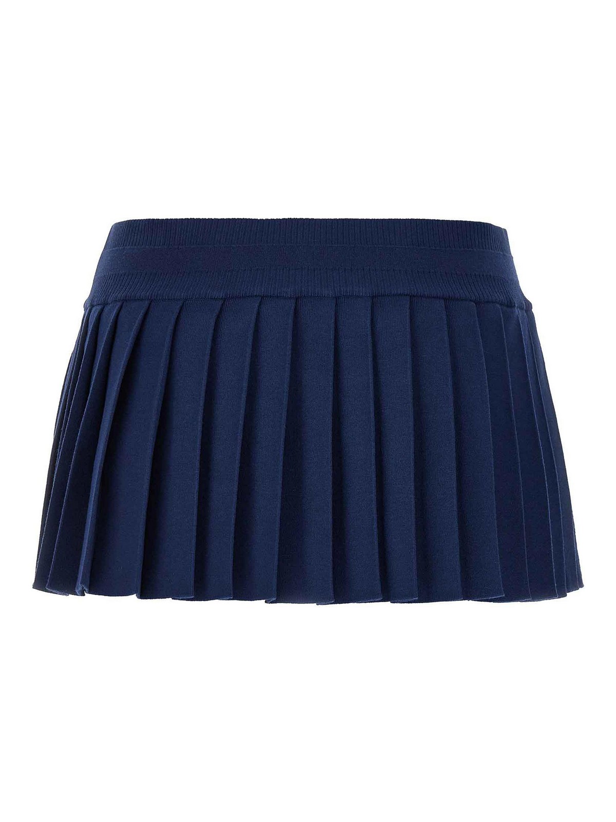 Shop Dsquared2 Mini Pleated Skirt In Azul