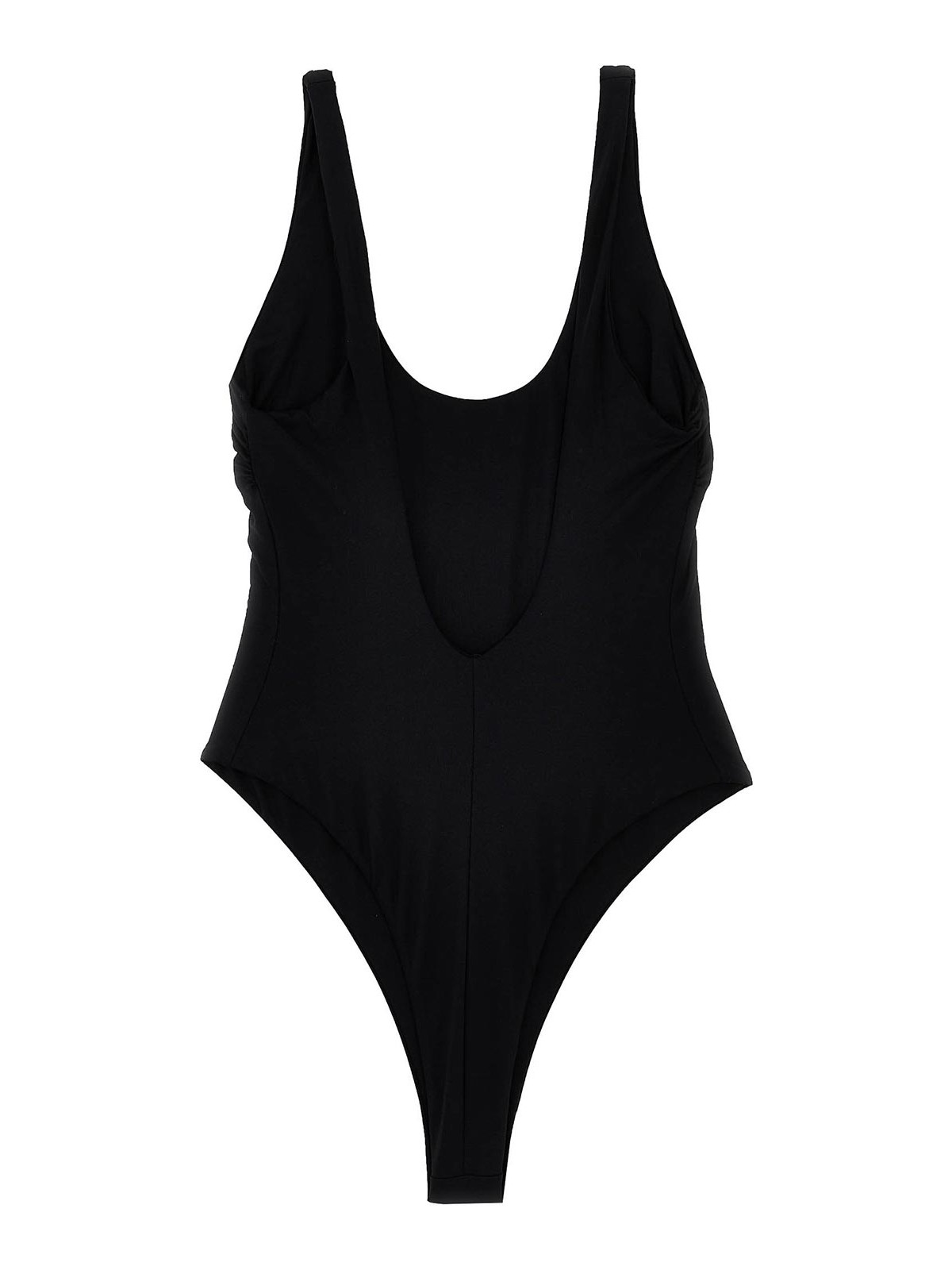 One-piece Elisabetta Franchi - Rhinestone Logo One-Piece Swimsuit ...