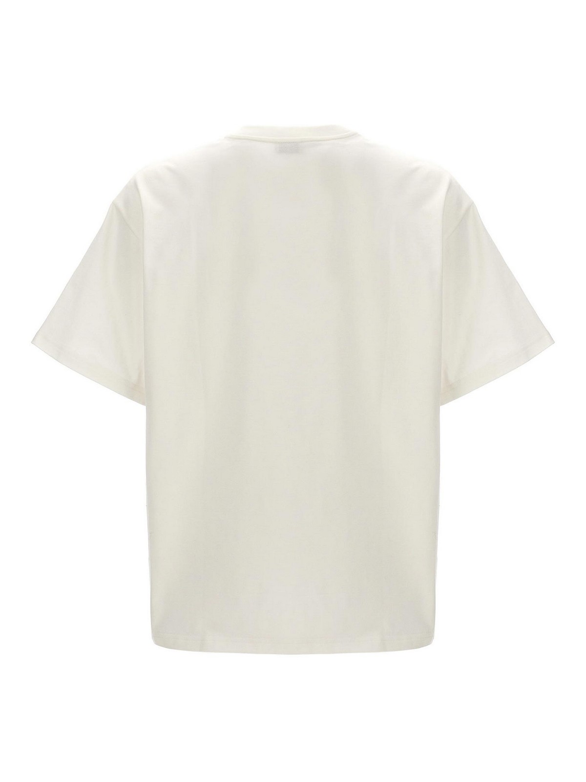 Shop Etro Logo Print T-shirt In Blanco